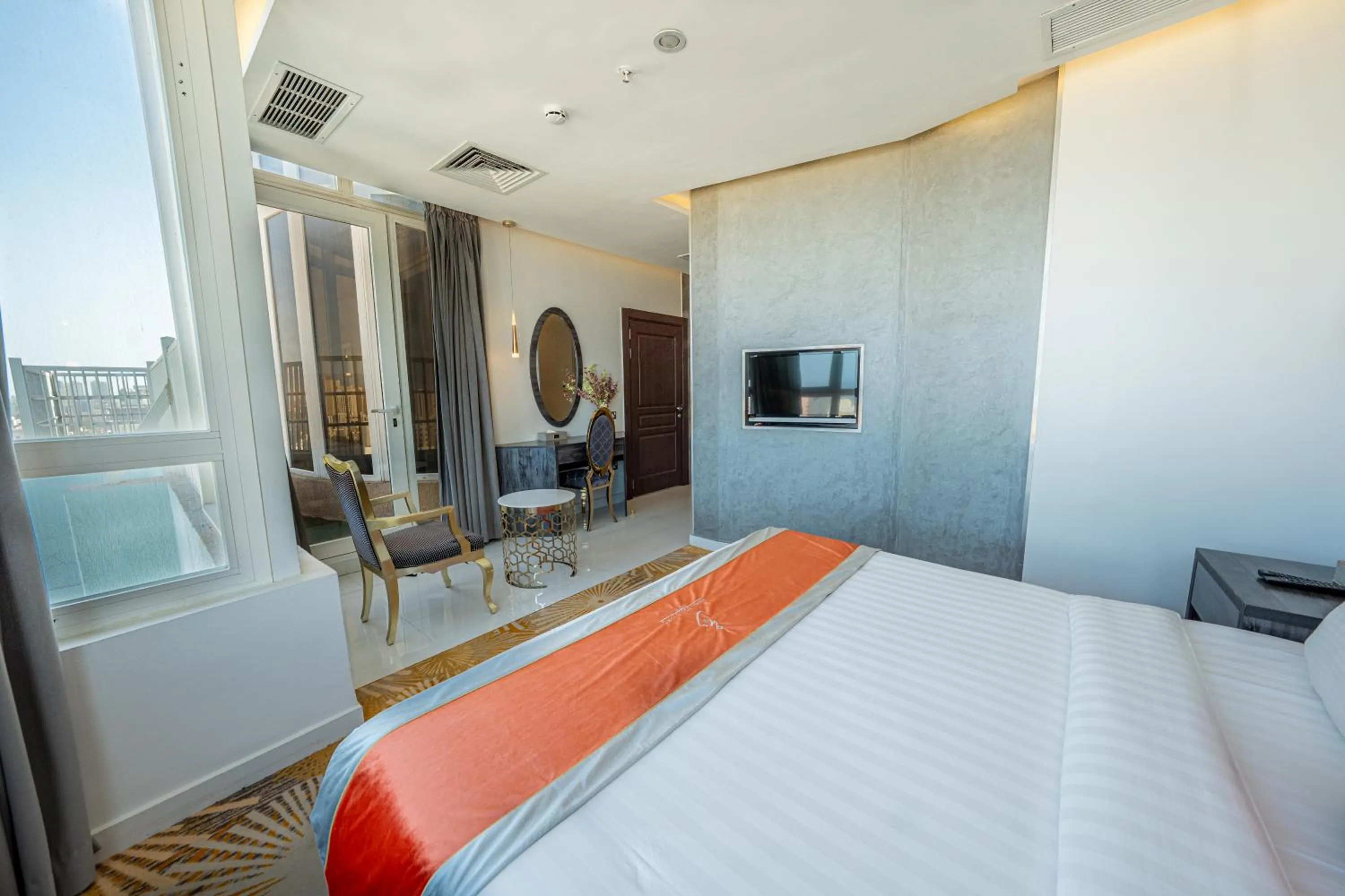 Bed in وهج للشقق الفندقية Wahaj Hotel Apartments 2