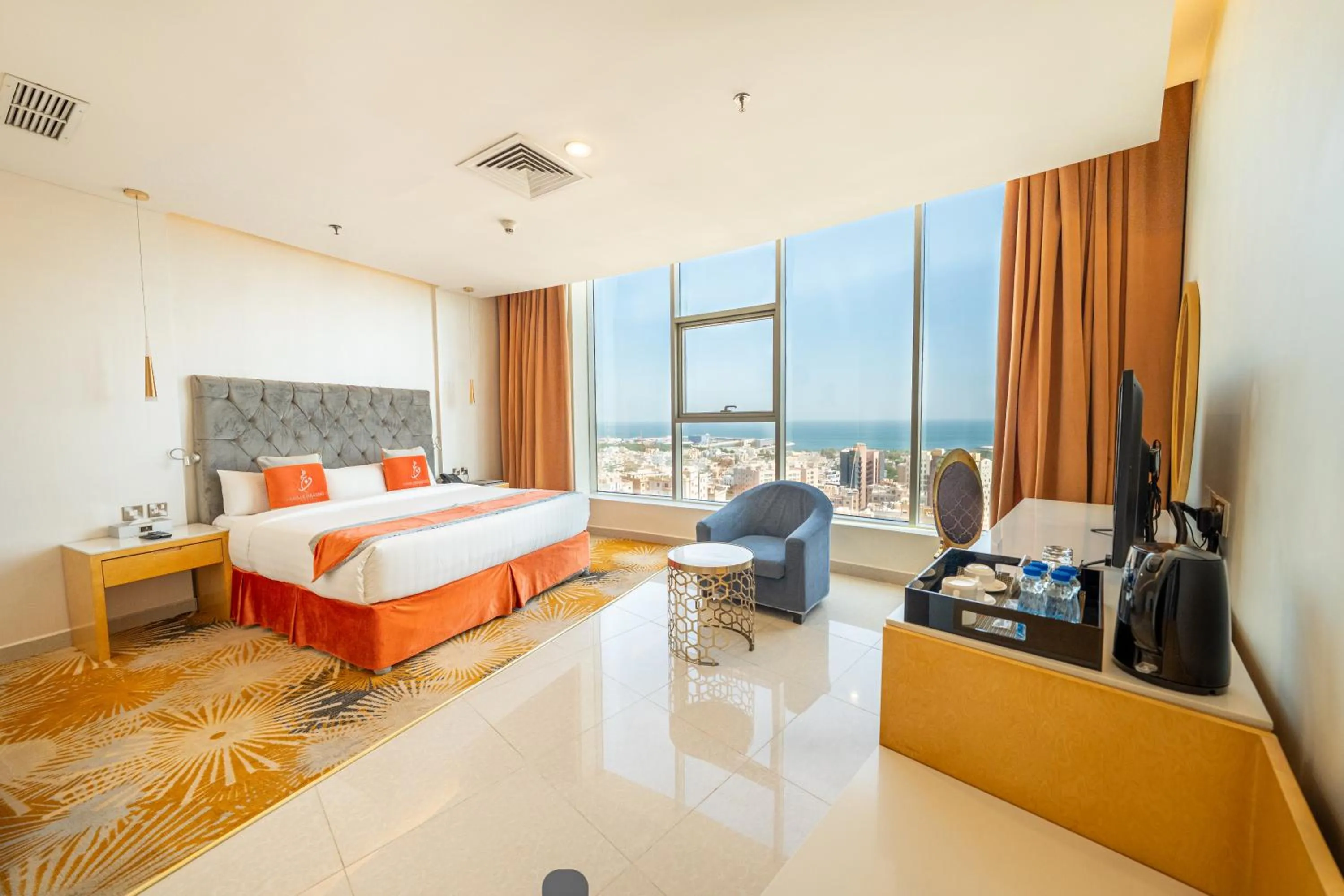 Bed in وهج للشقق الفندقية Wahaj Hotel Apartments 2