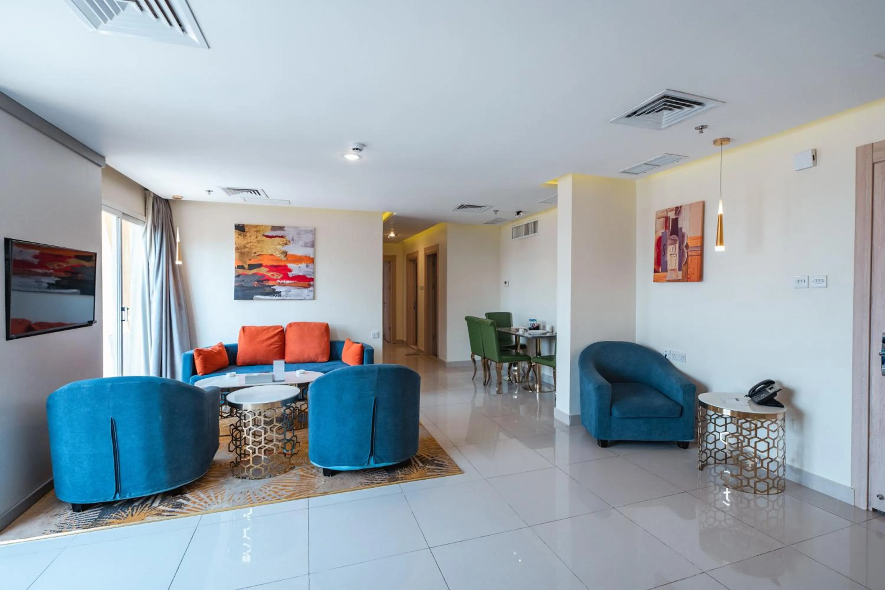 Living room in وهج للشقق الفندقية Wahaj Hotel Apartments 2