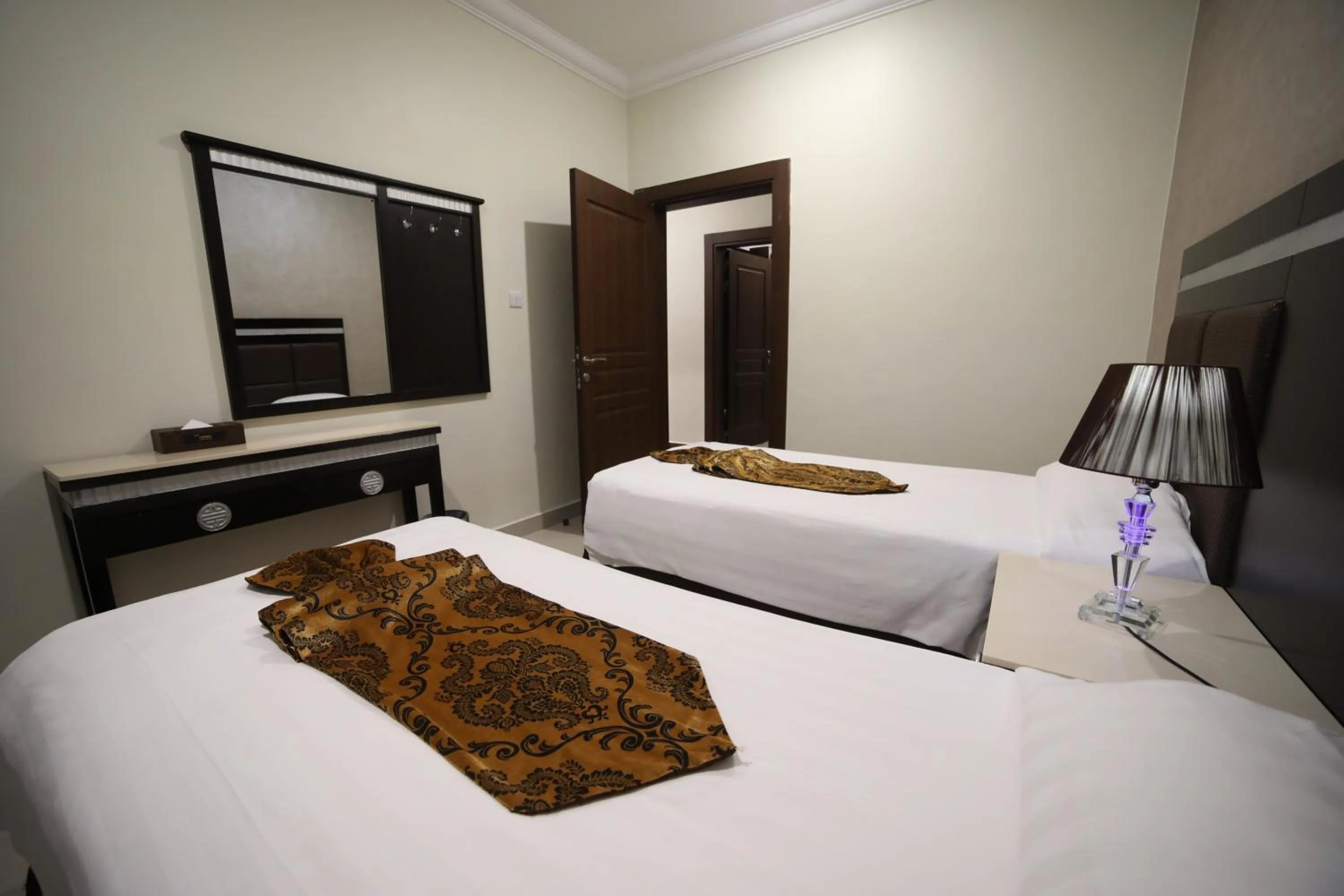 Bed in وهج للشقق الفندقية Wahaj Hotel Apartments 2