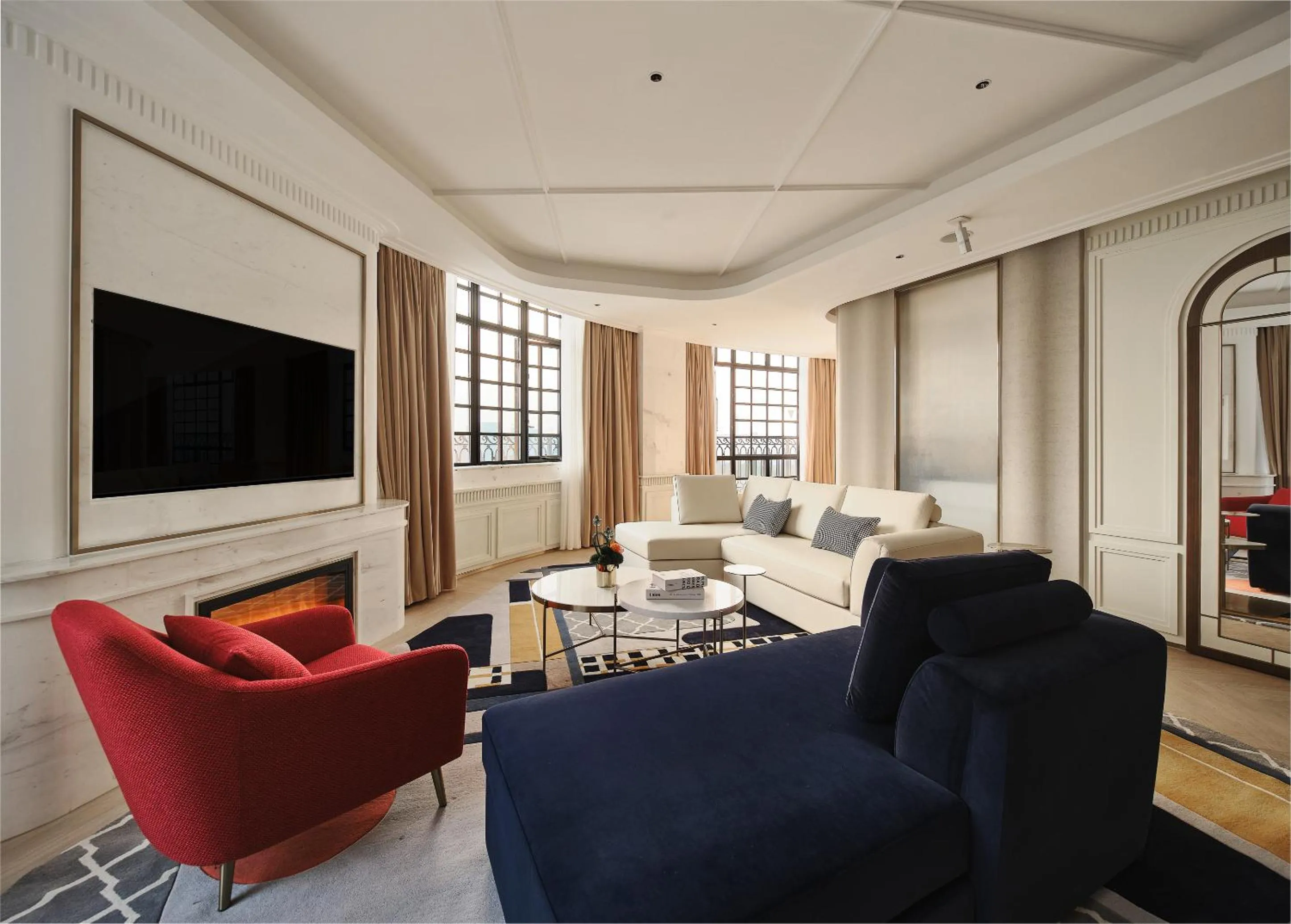 Living room in The Stage Shanghai