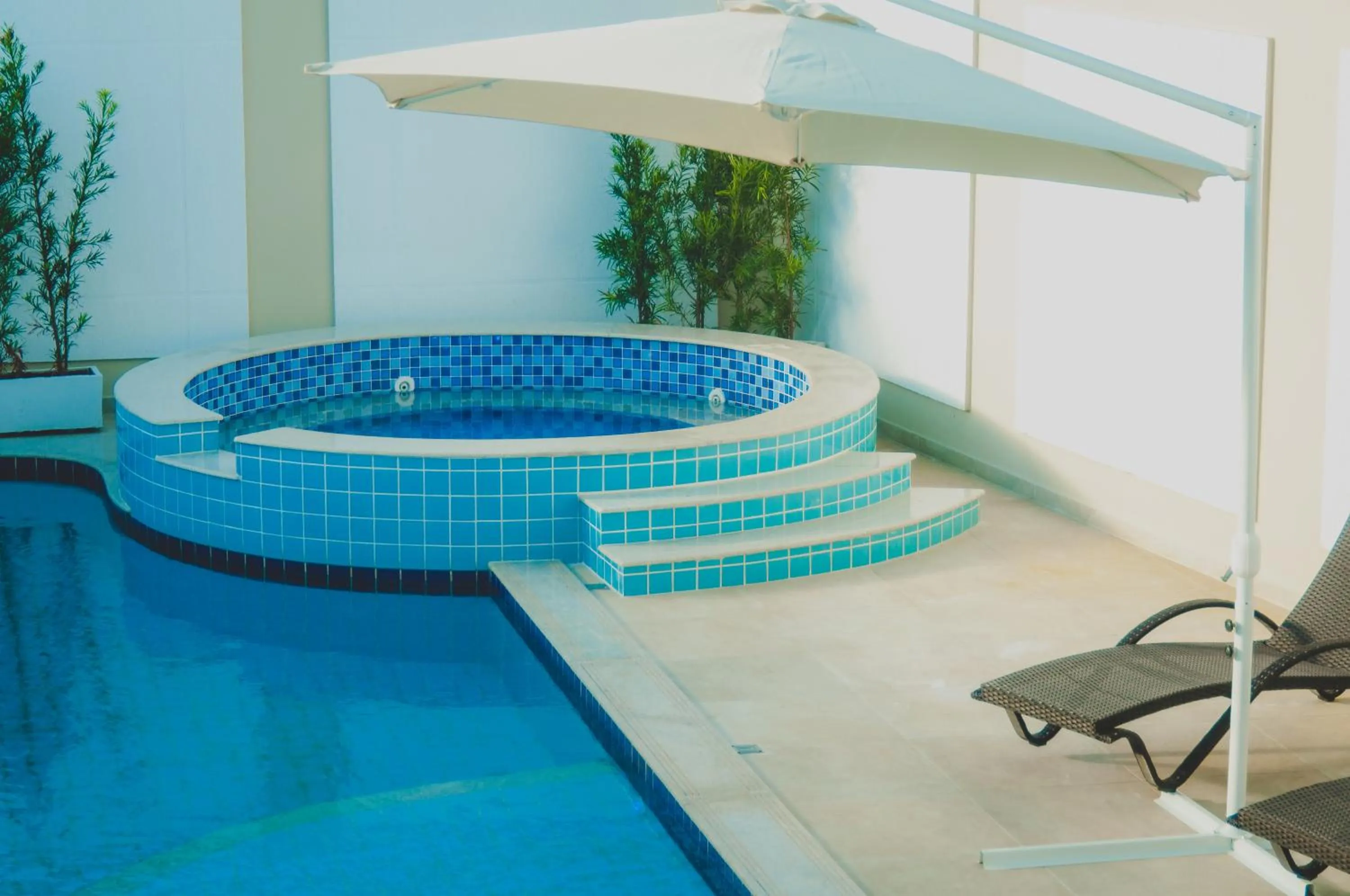 Balcony/Terrace in Nobile Suites Gran Lumni