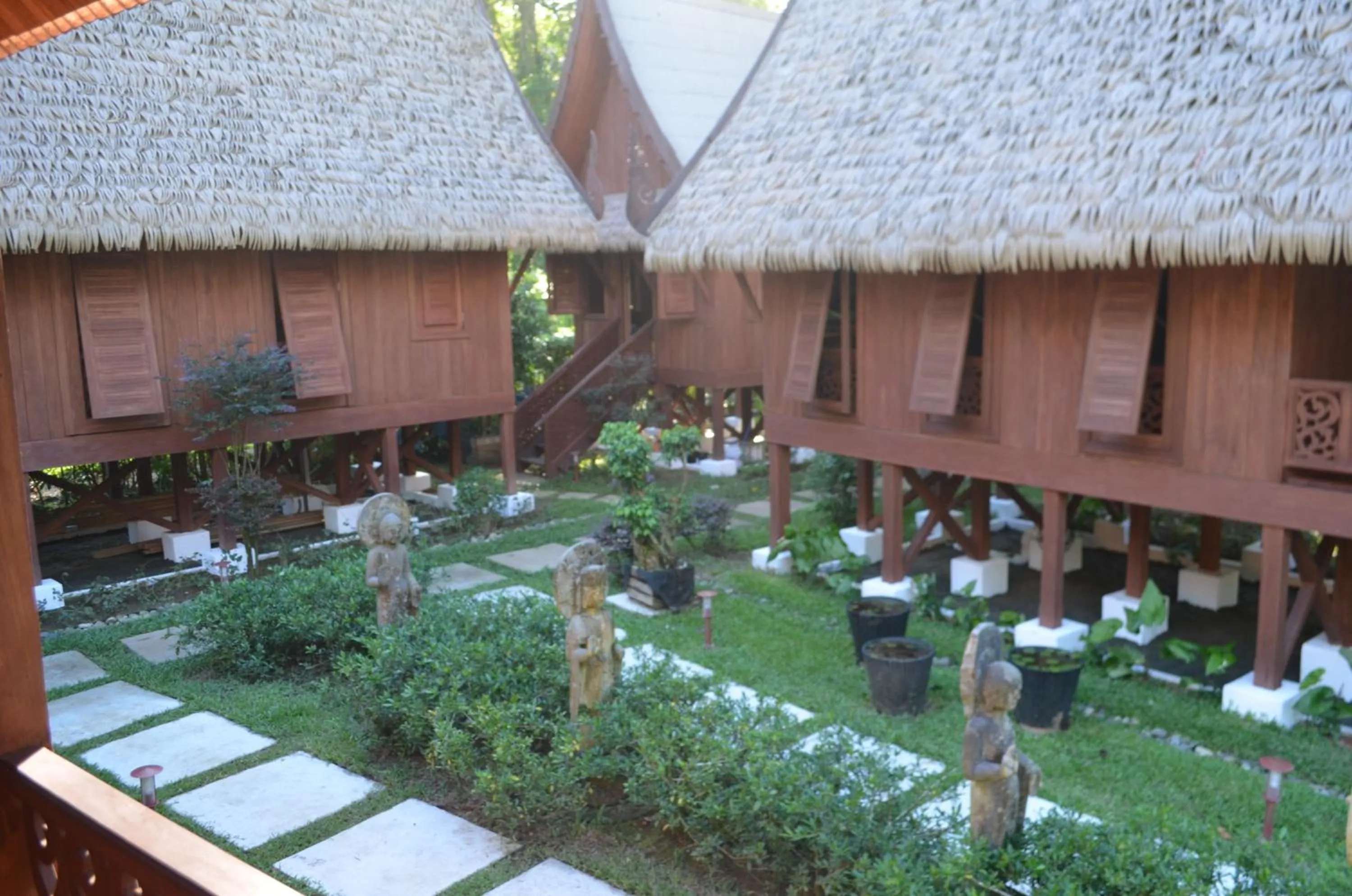 Garden in Lanna Ban Hotel