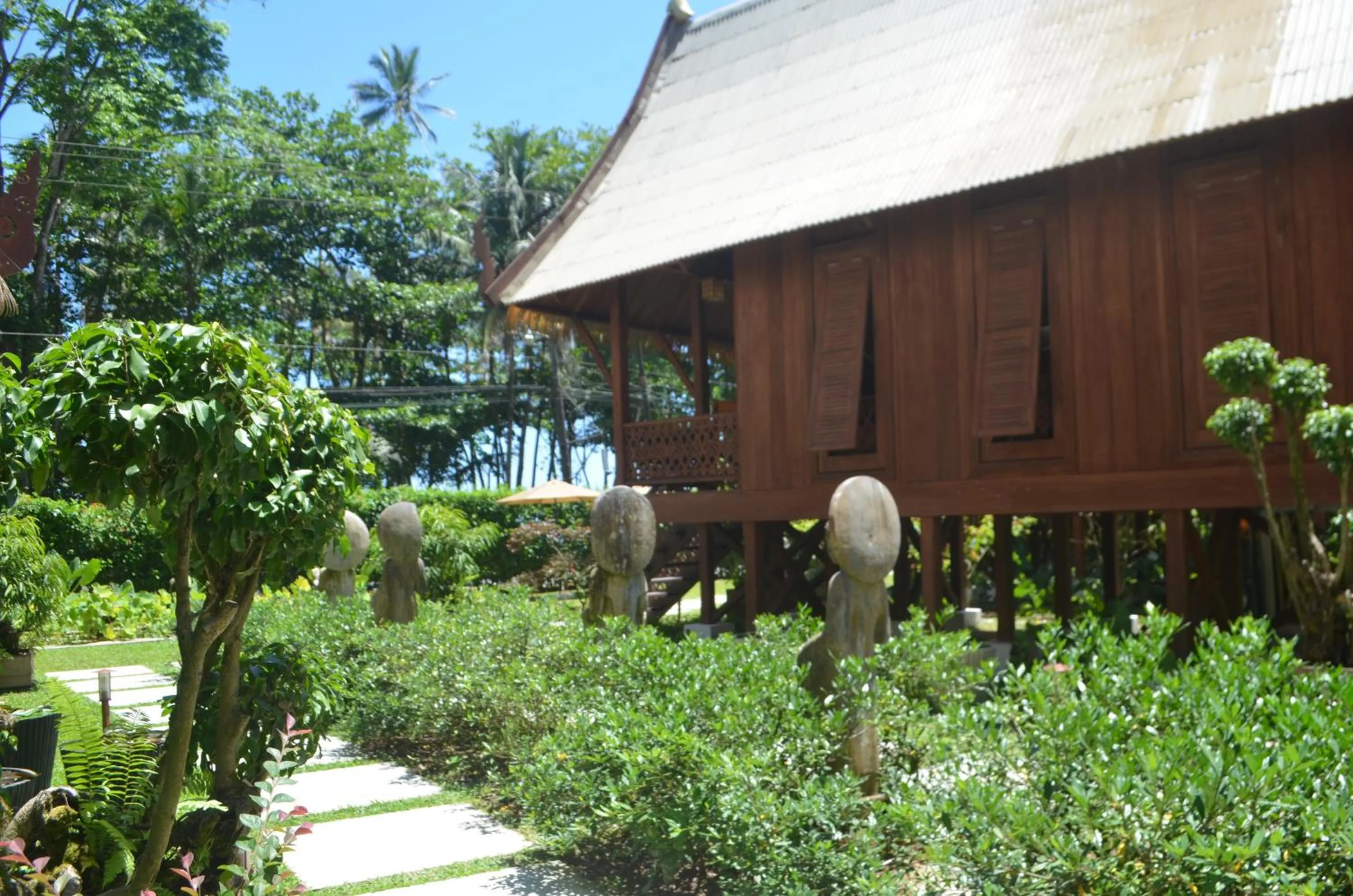 Garden in Lanna Ban Hotel