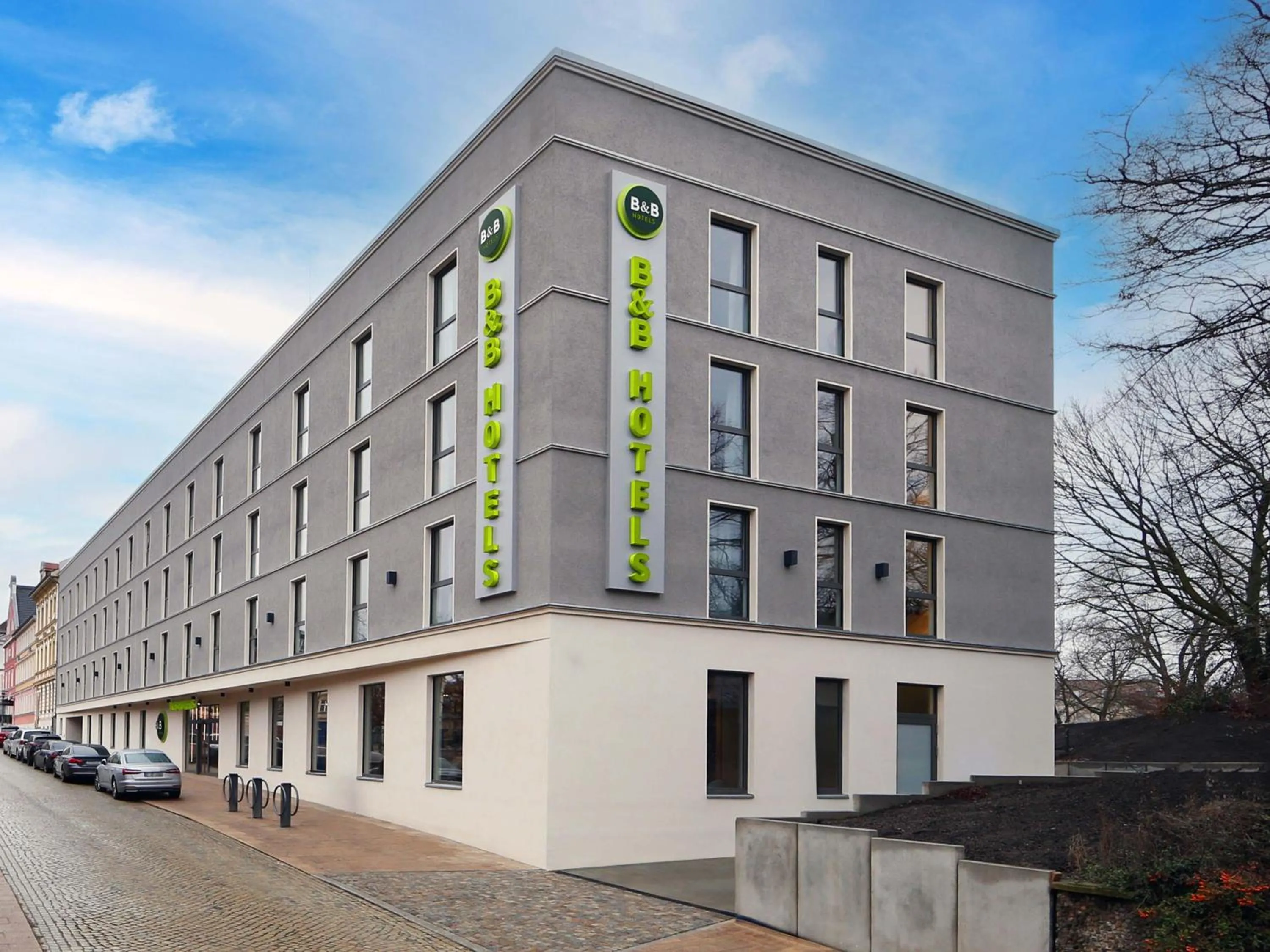 Property building in B&B HOTEL Frankfurt-Oder