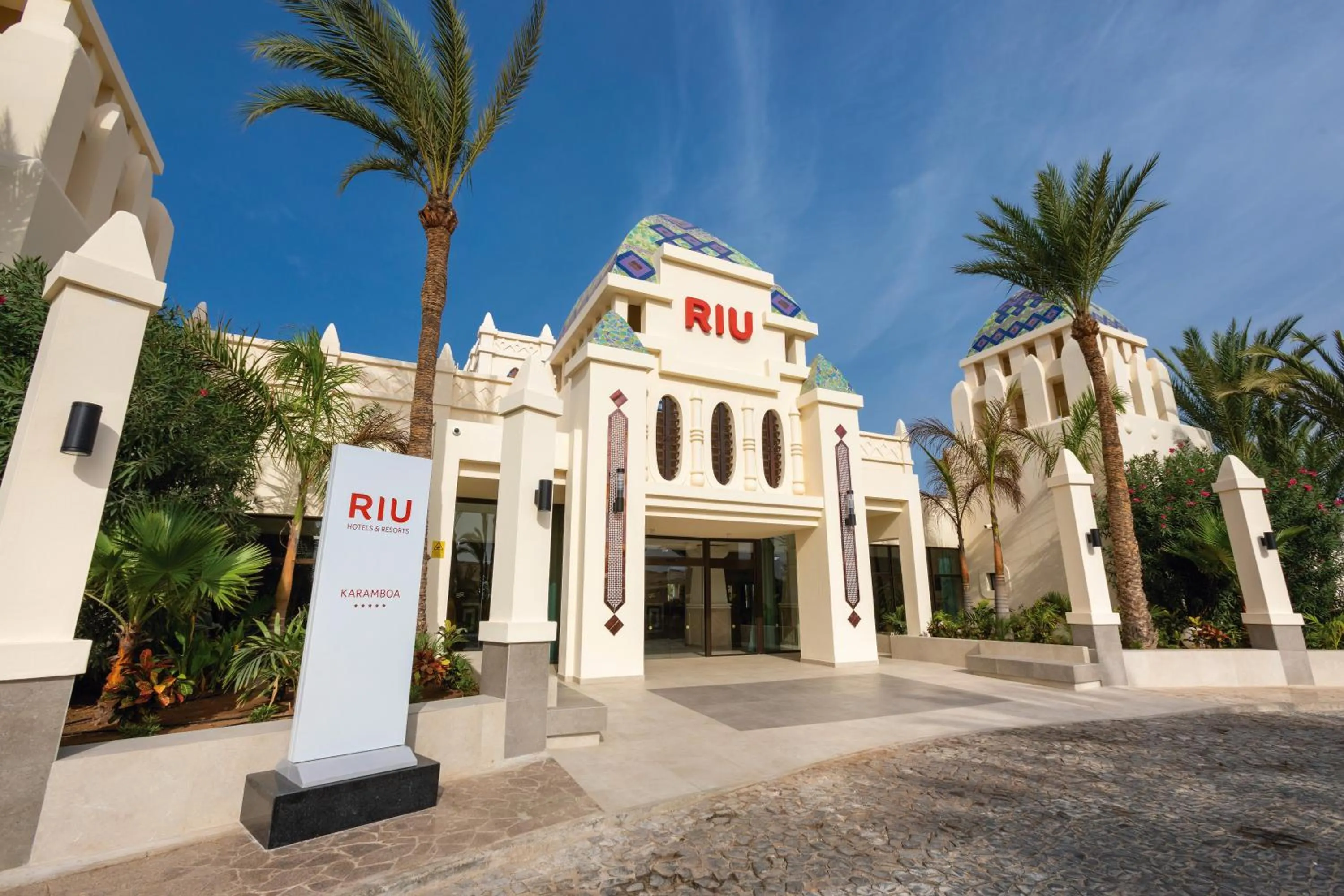 Facade/entrance in Hotel Riu Karamboa - Adults Only - All Inclusive