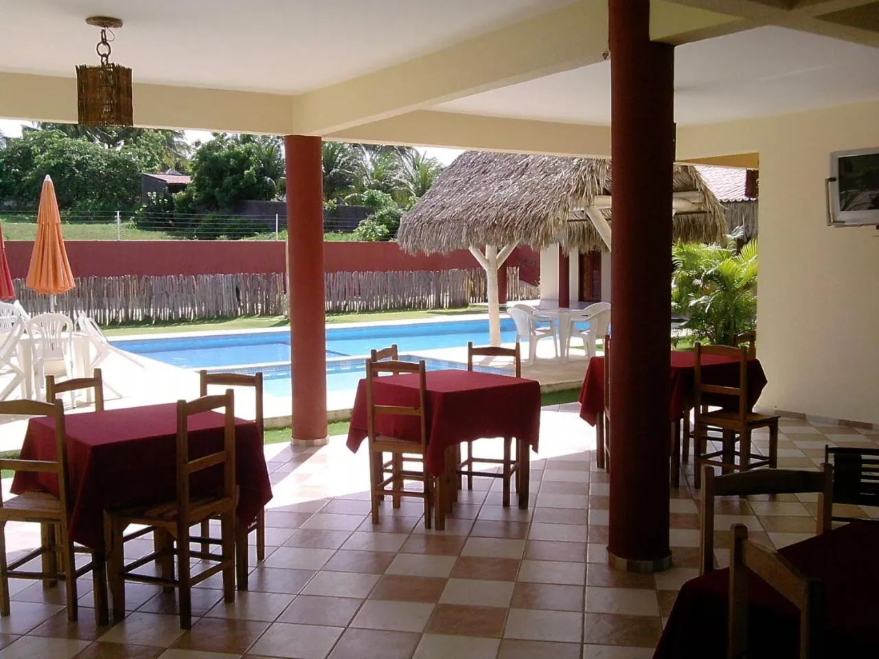 Dining area in Pousada Brasita