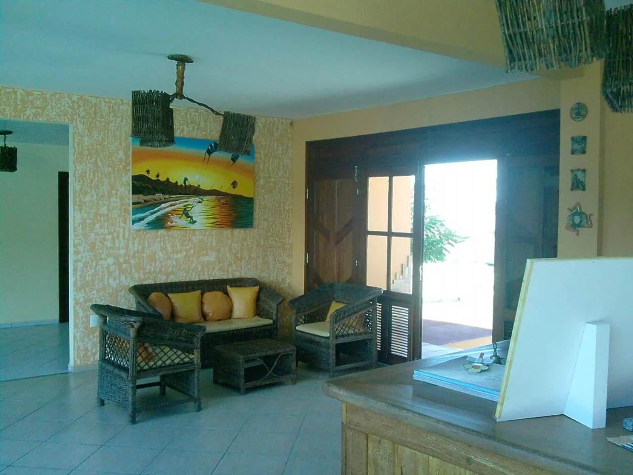 Lobby or reception in Pousada Brasita