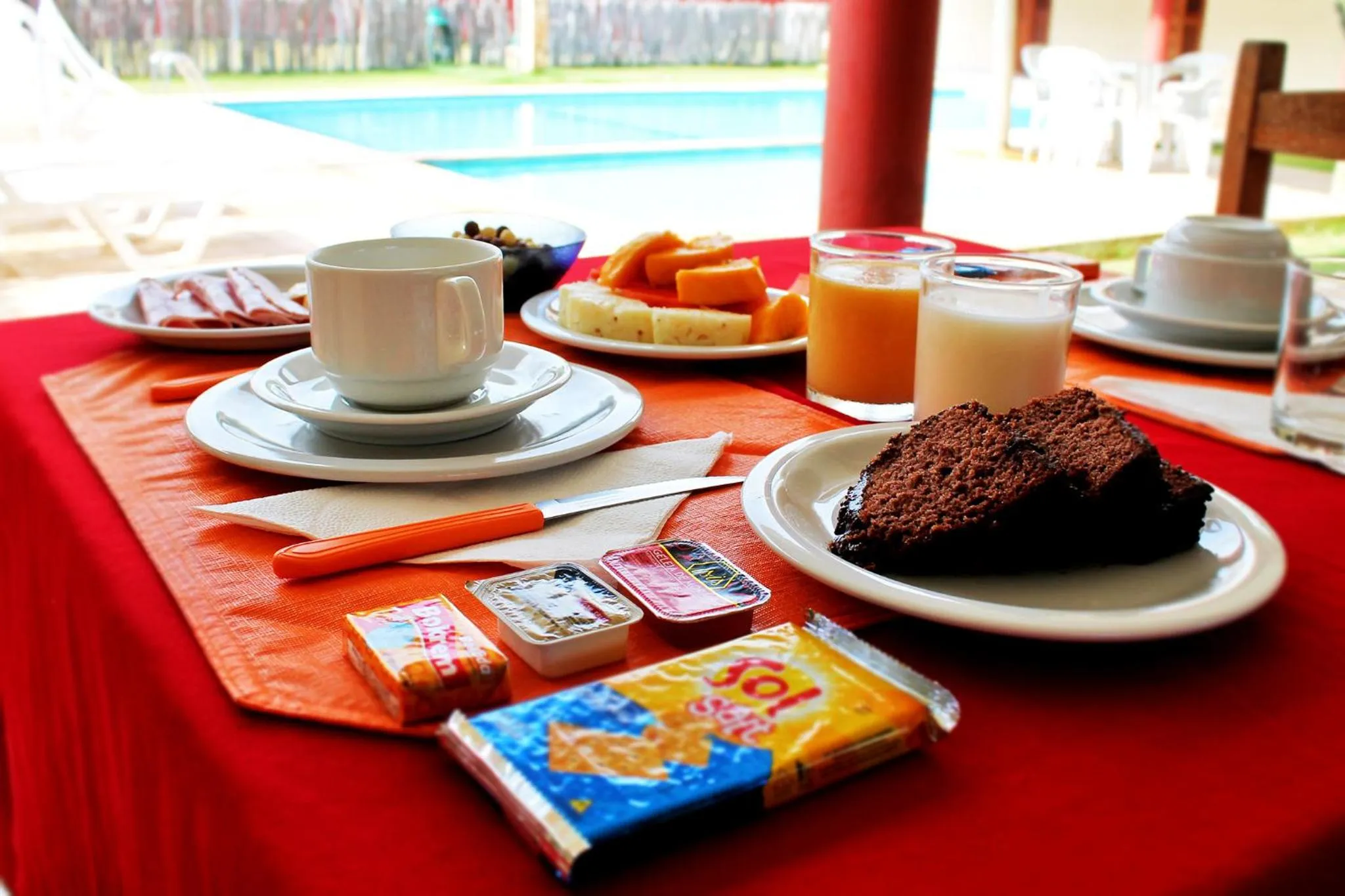 Breakfast in Pousada Brasita