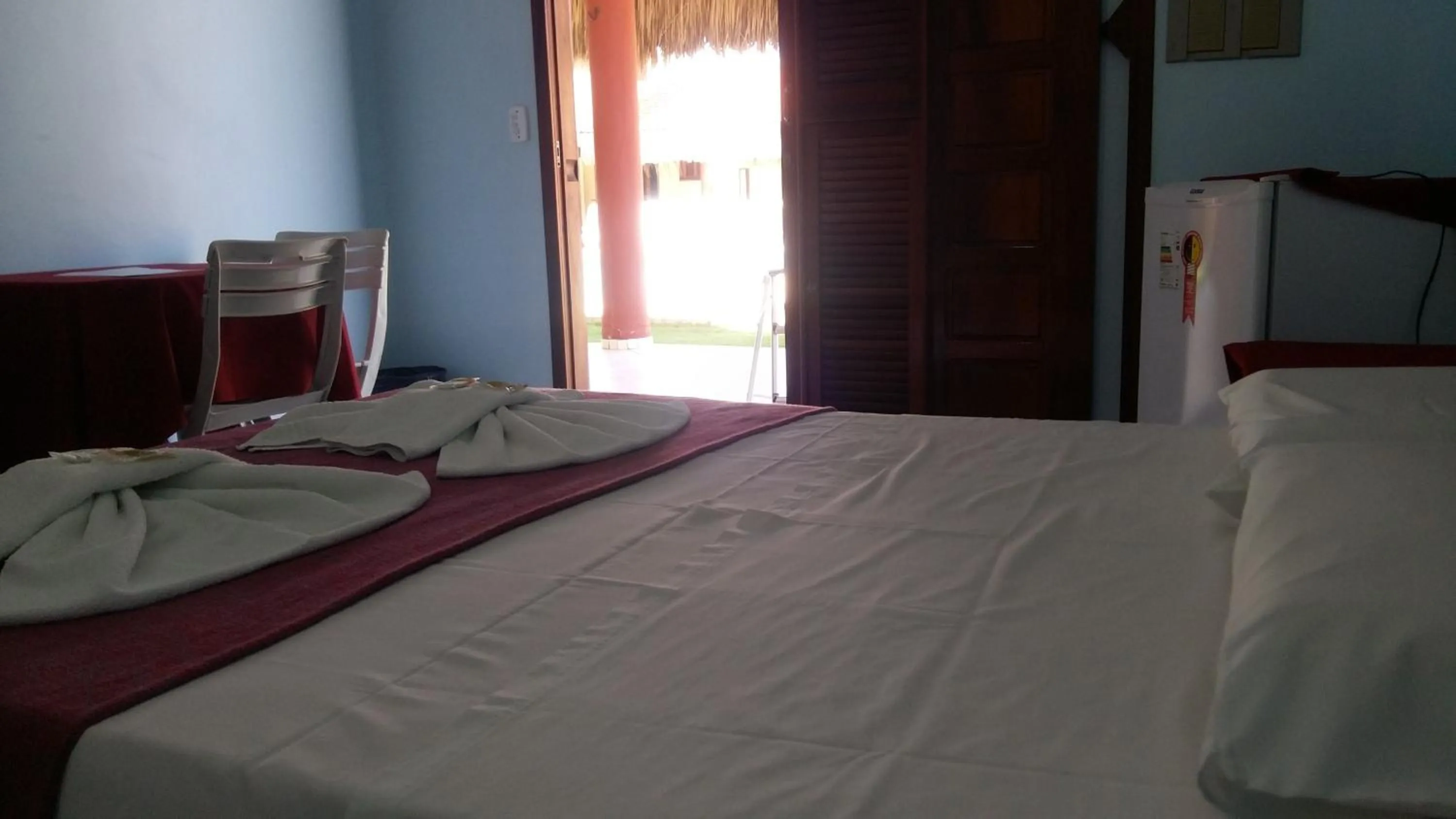 Bed in Pousada Brasita