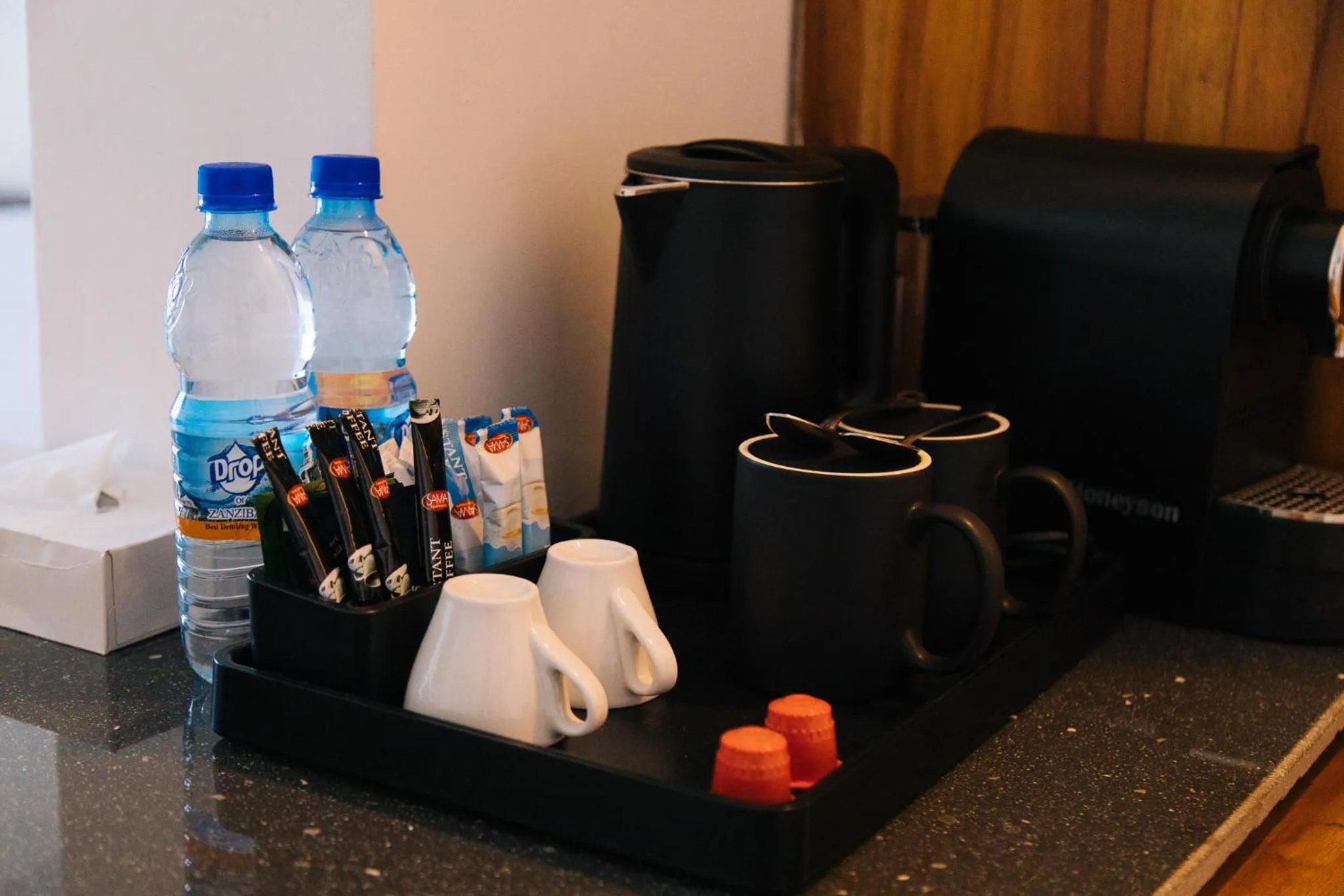 Coffee/tea facilities in Royal Mandarin Hotel & Resort Zanzibar