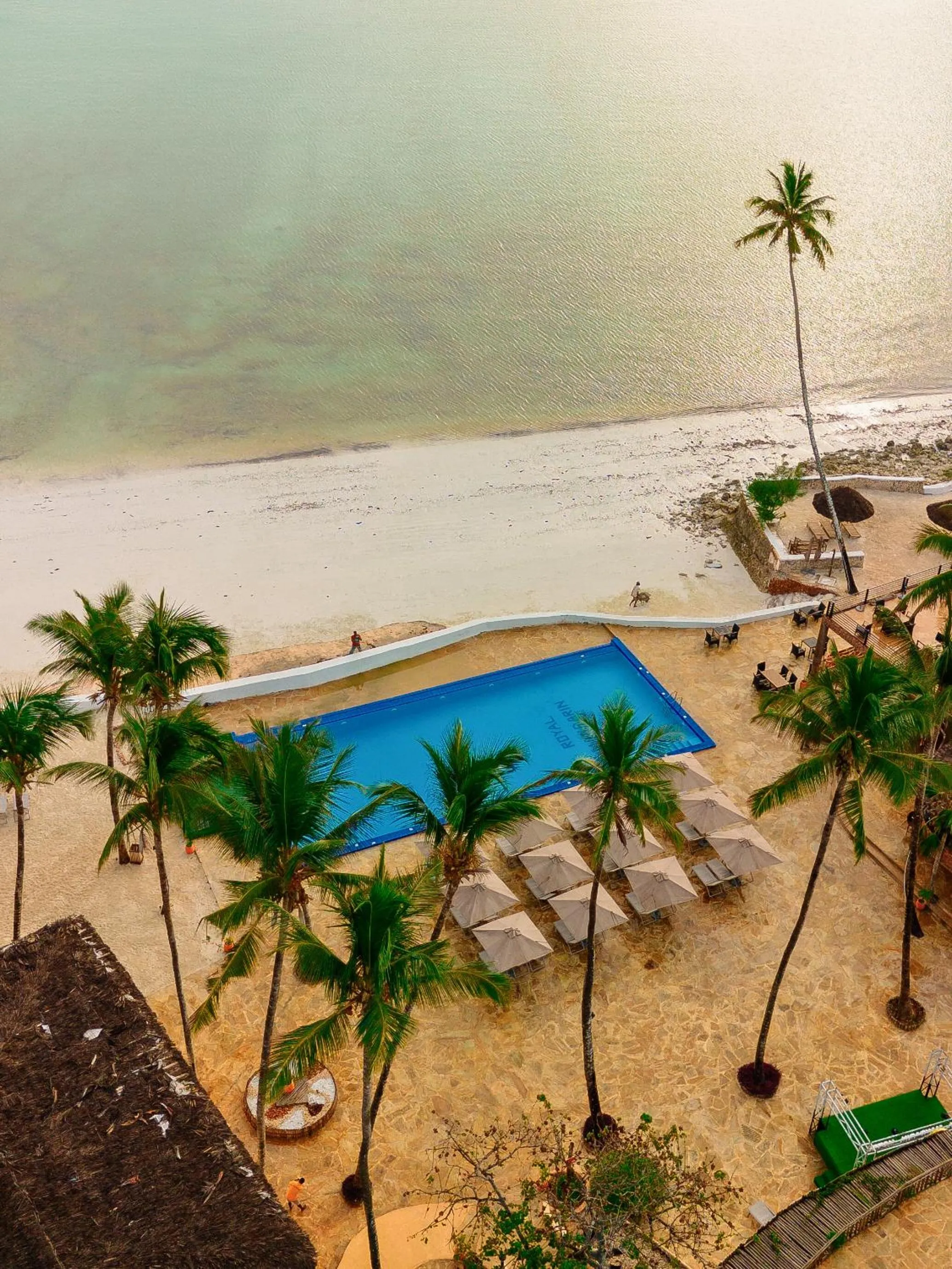 Pool view in Royal Mandarin Hotel & Resort Zanzibar