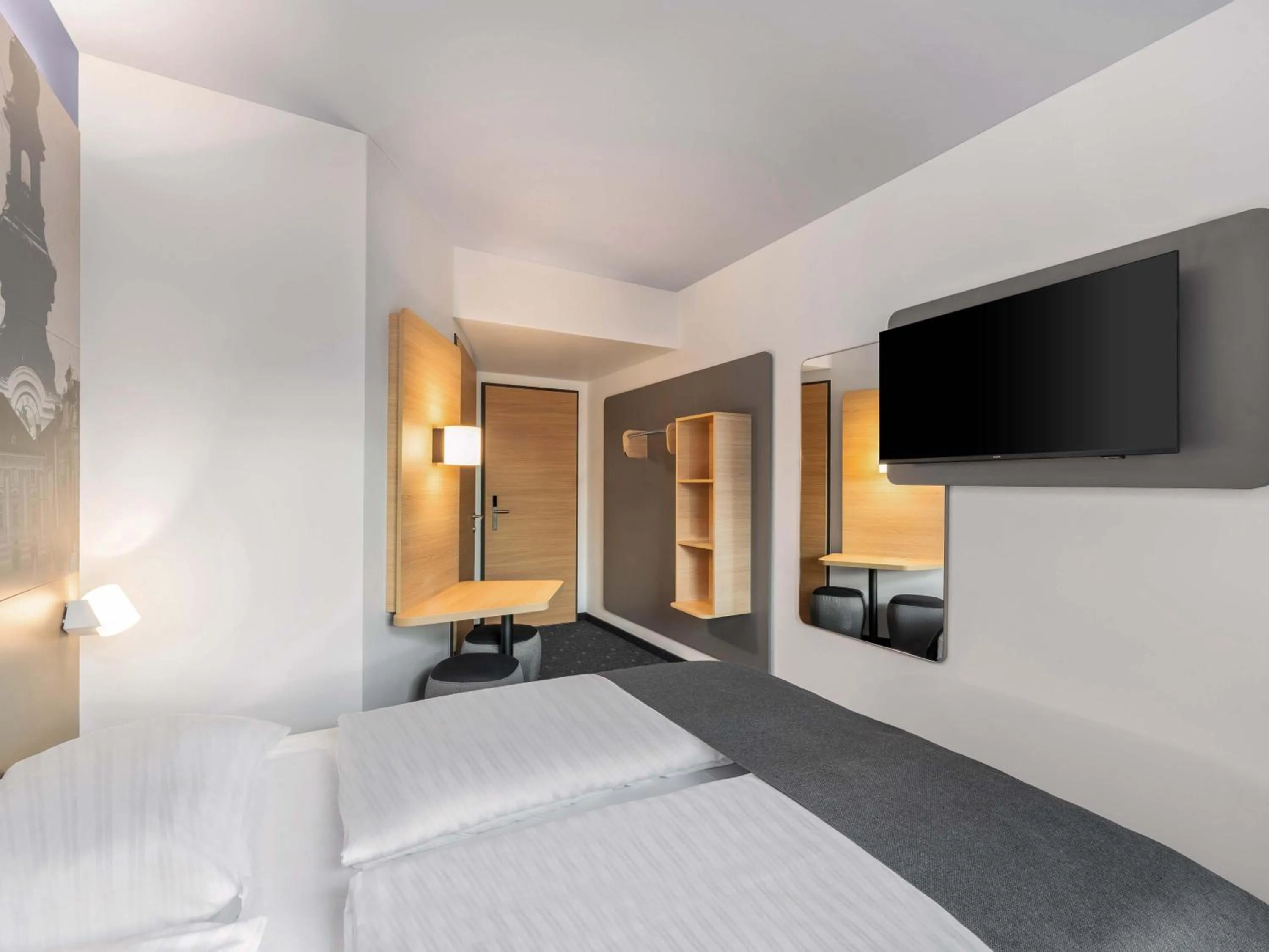 Photo of the whole room, Bed in B&B HOTEL St-Pölten