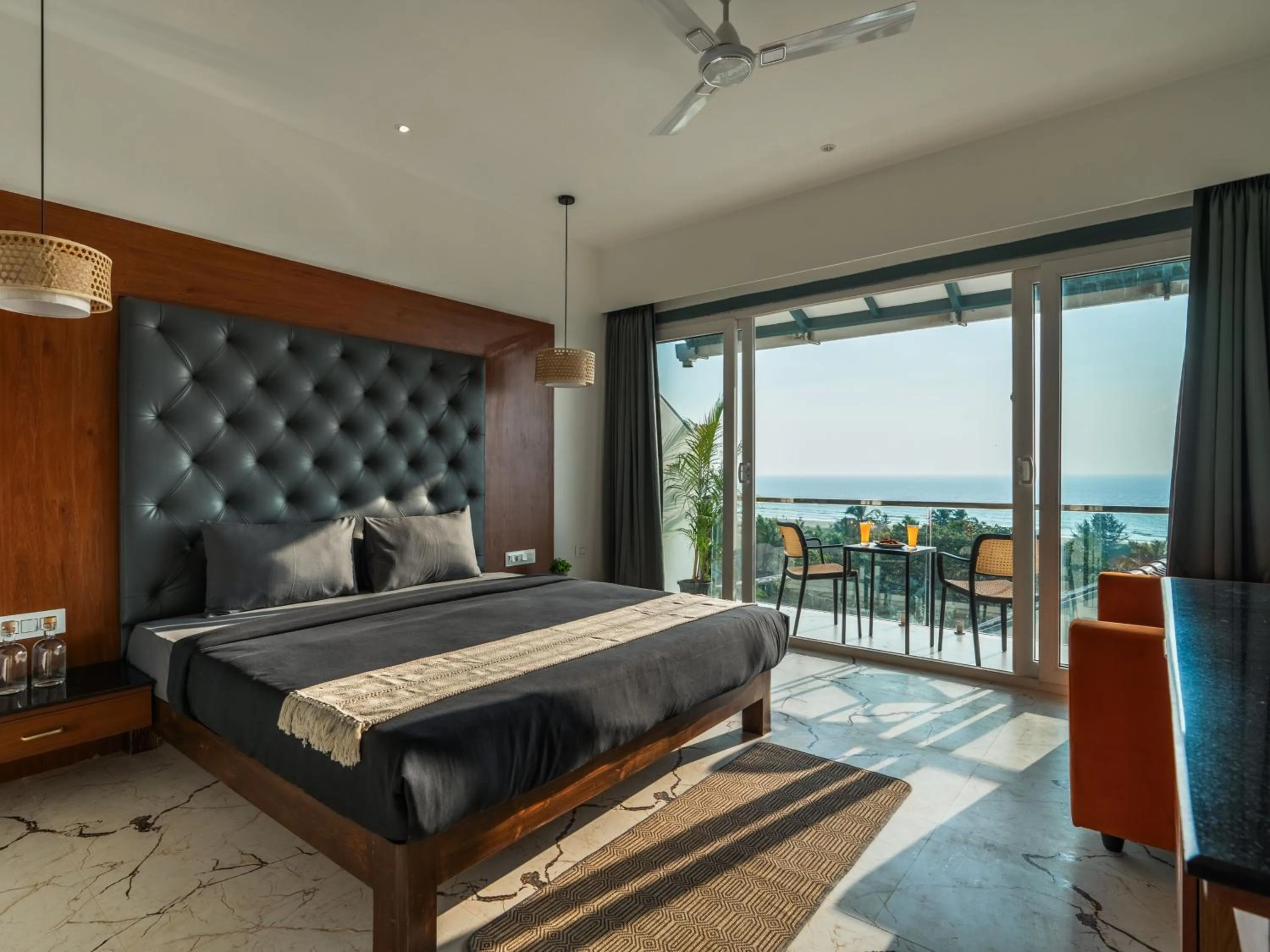 View (from property/room), Bed in The Hosteller Goa, Mandrem