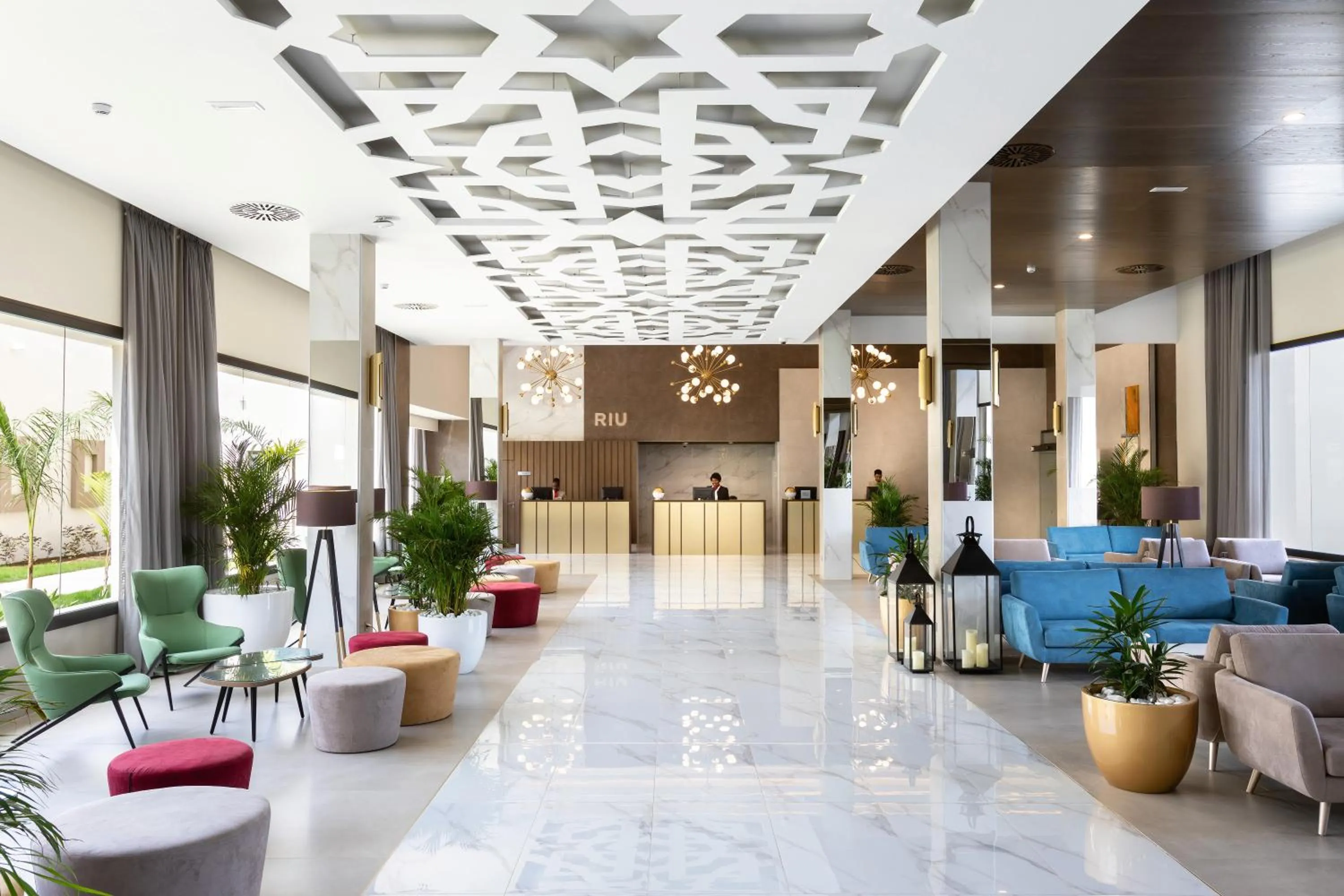 Lobby or reception in Hotel Riu Palace Boavista - All Inclusive