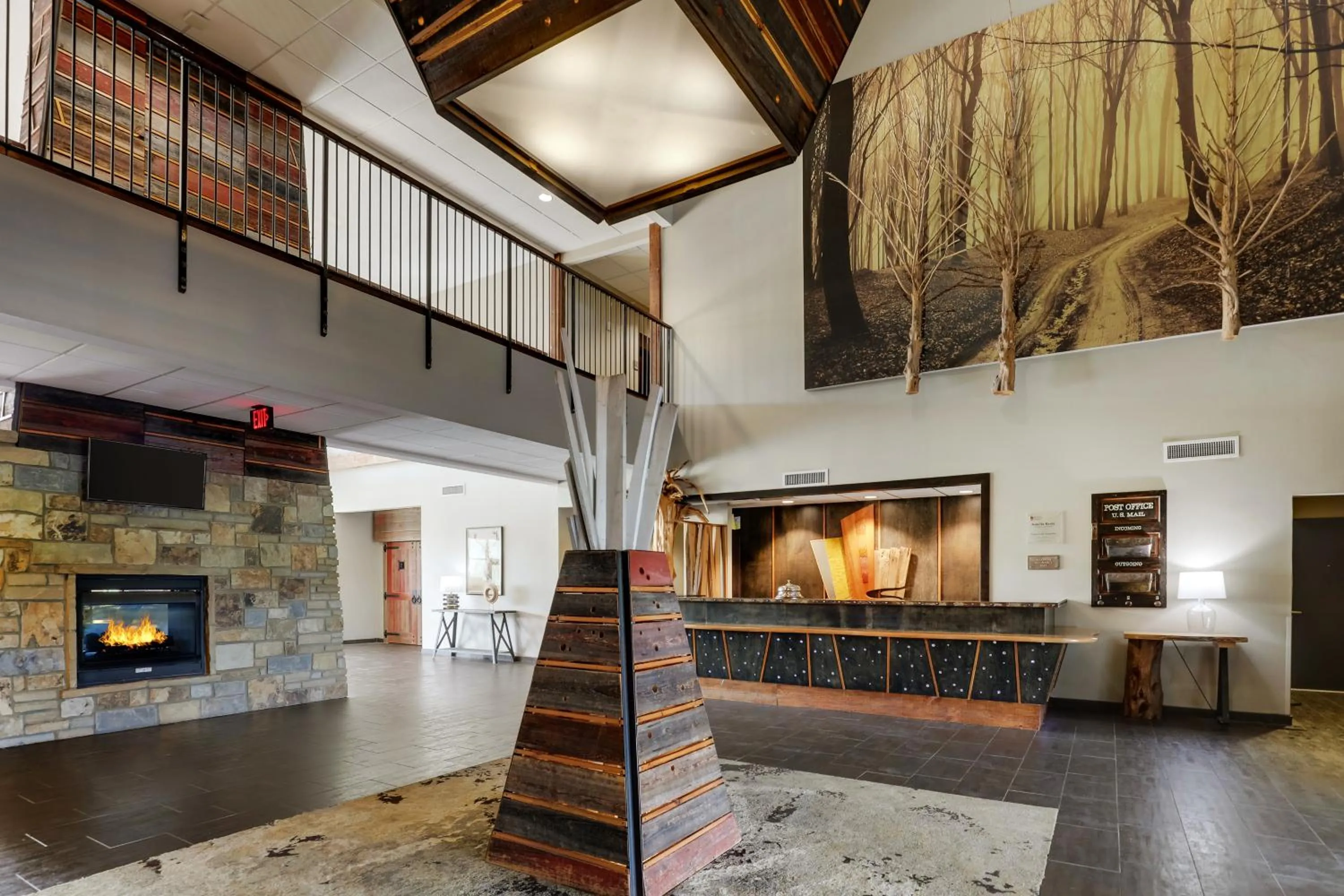 Lobby or reception in Stoney Creek Hotel Kansas City - Independence
