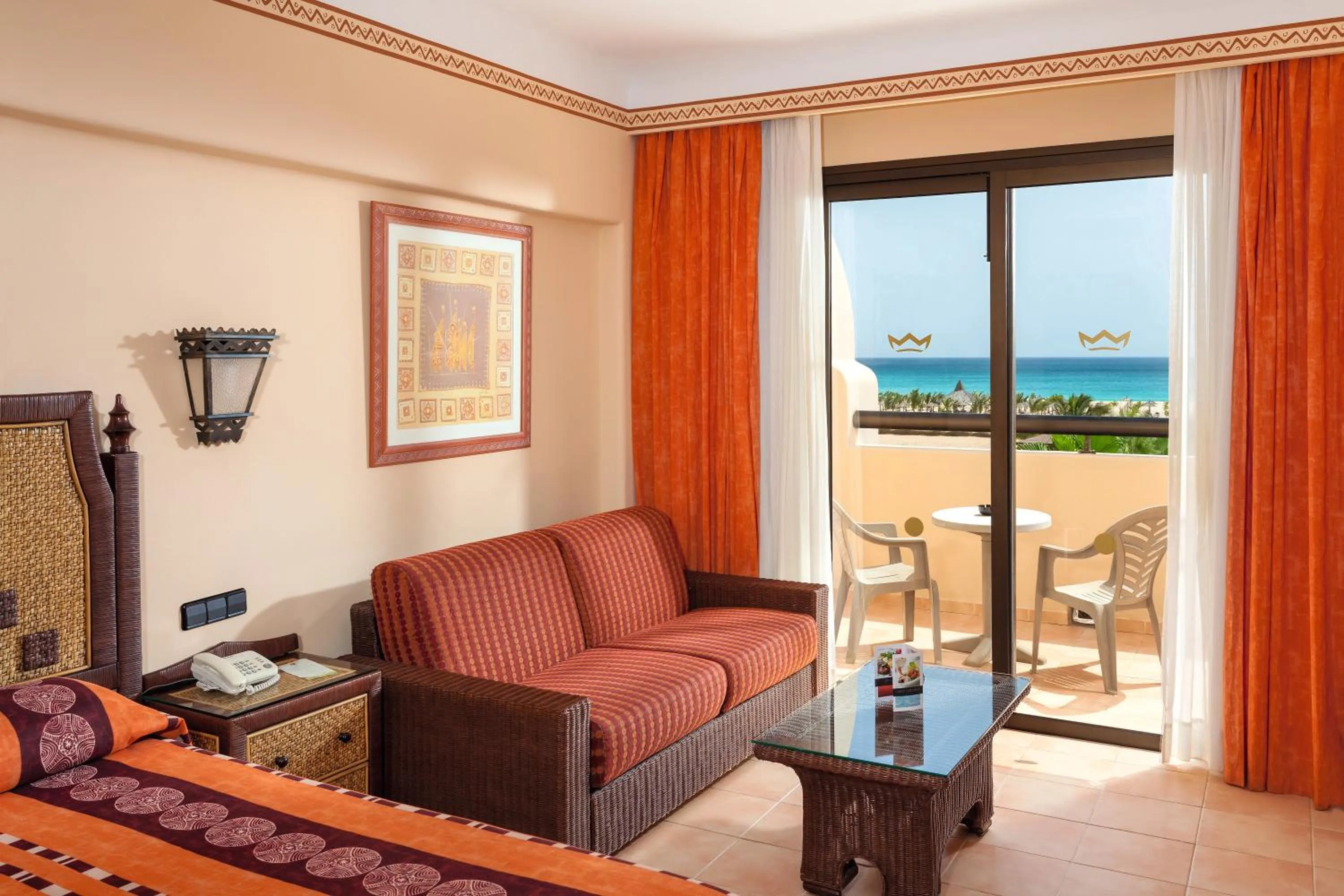 Balcony/Terrace in Hotel Riu Touareg - All Inclusive