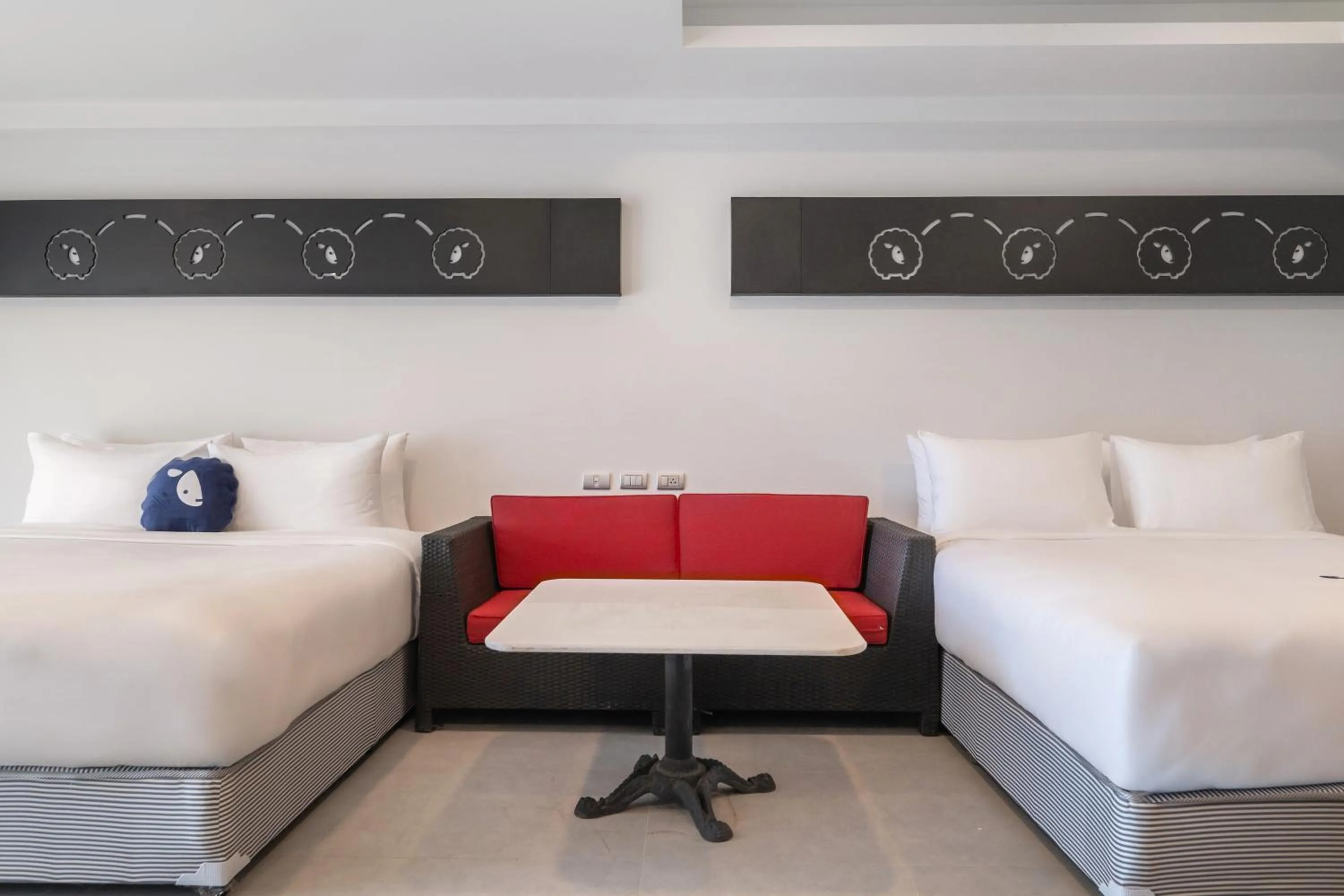 Bed in Kokotel Khao Lak Isara Casa