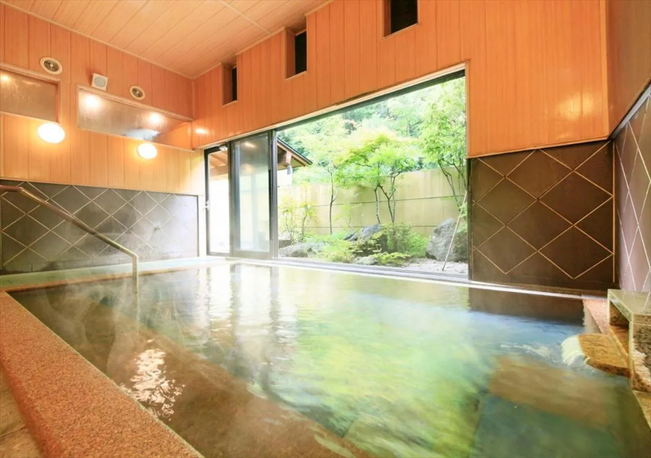 Hot Spring Bath in Saikatei Jidaiya