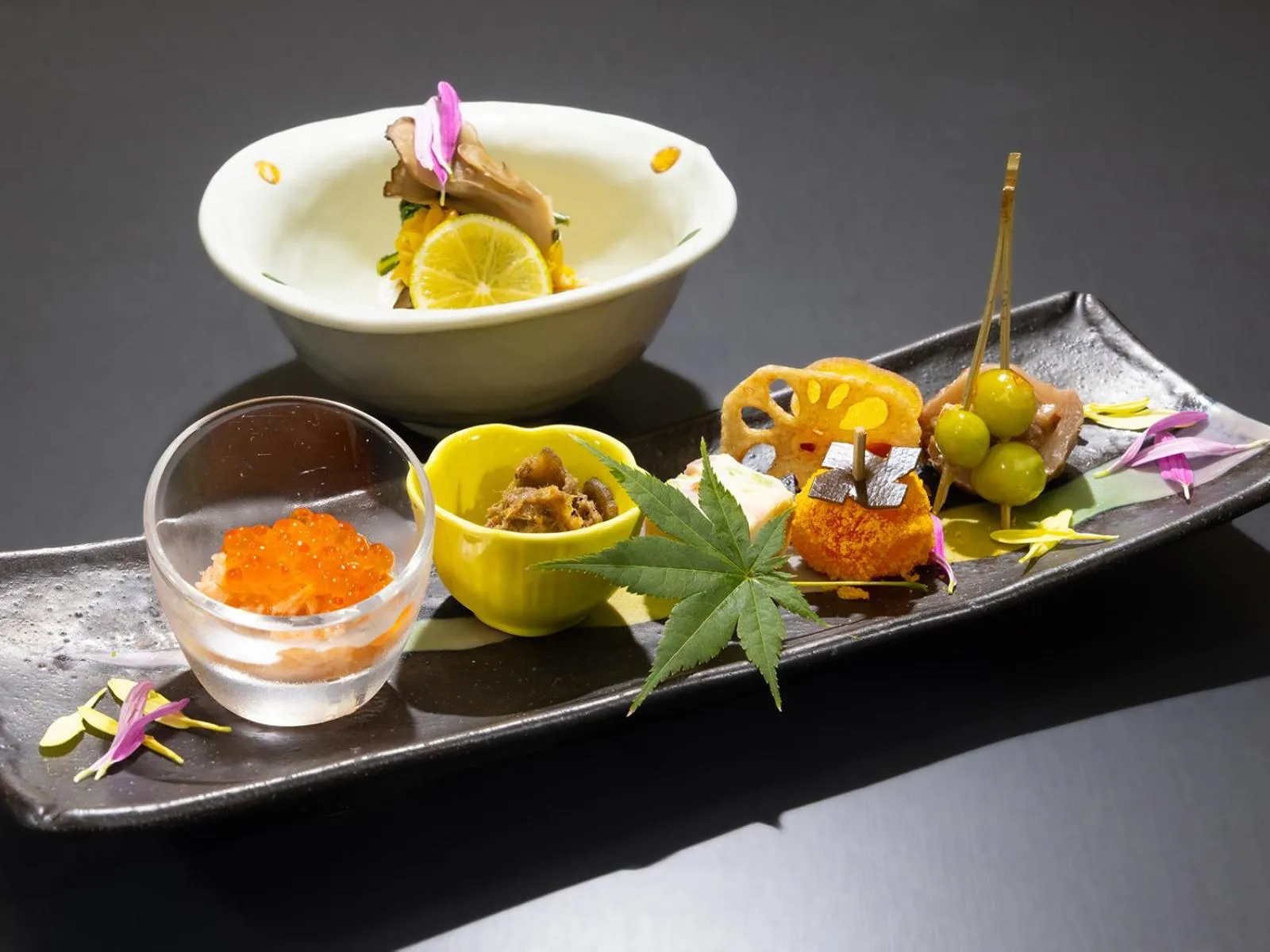 Dinner in Saikatei Jidaiya