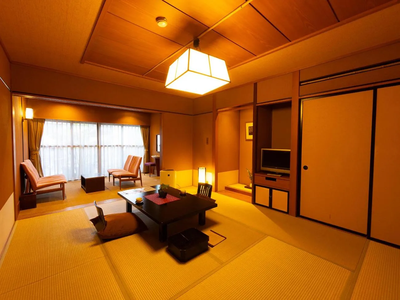 Photo of the whole room in Saikatei Jidaiya