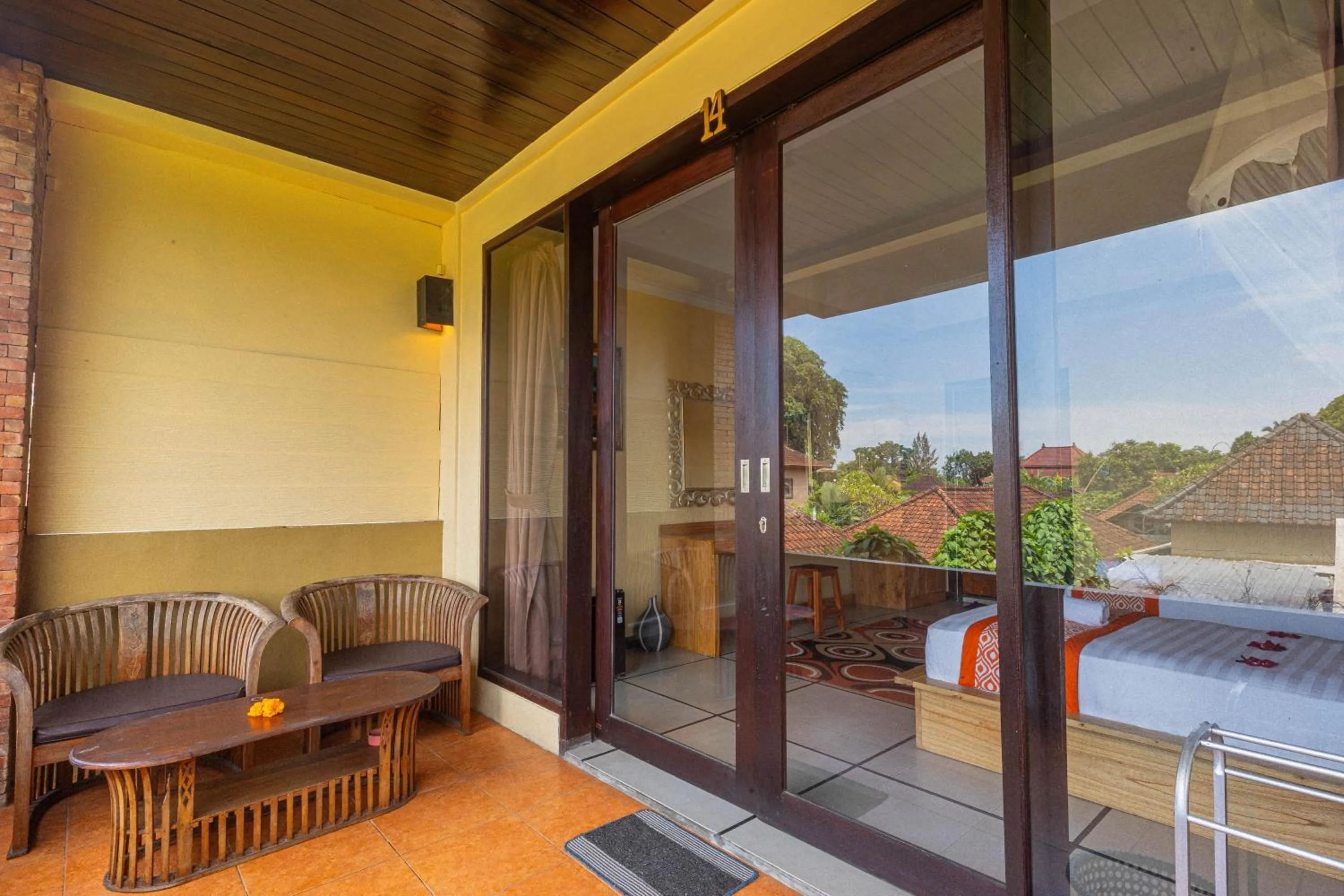 Balcony/Terrace in Pondok Kutuh Guest House