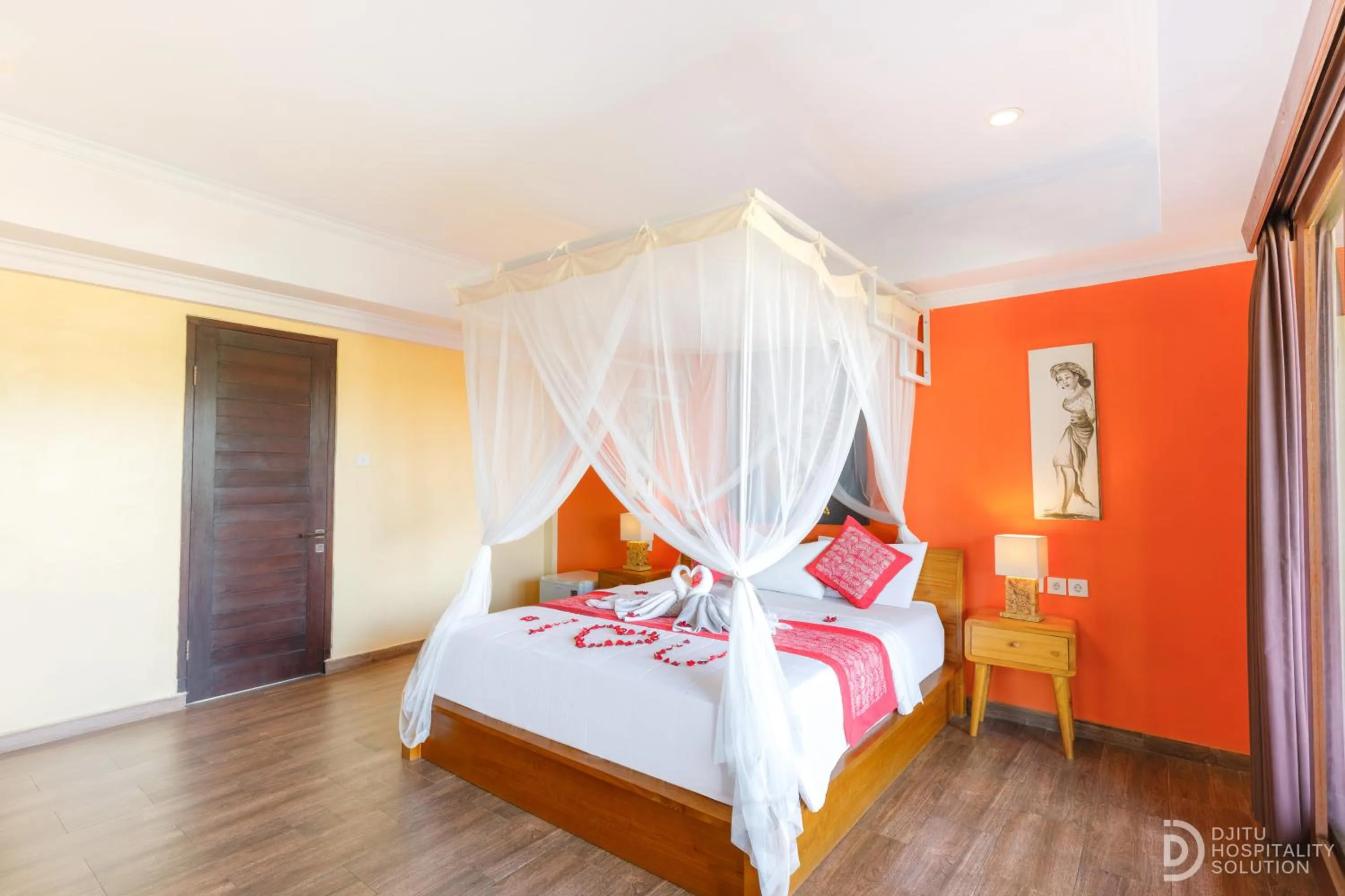 Bed in Pondok Kutuh Guest House