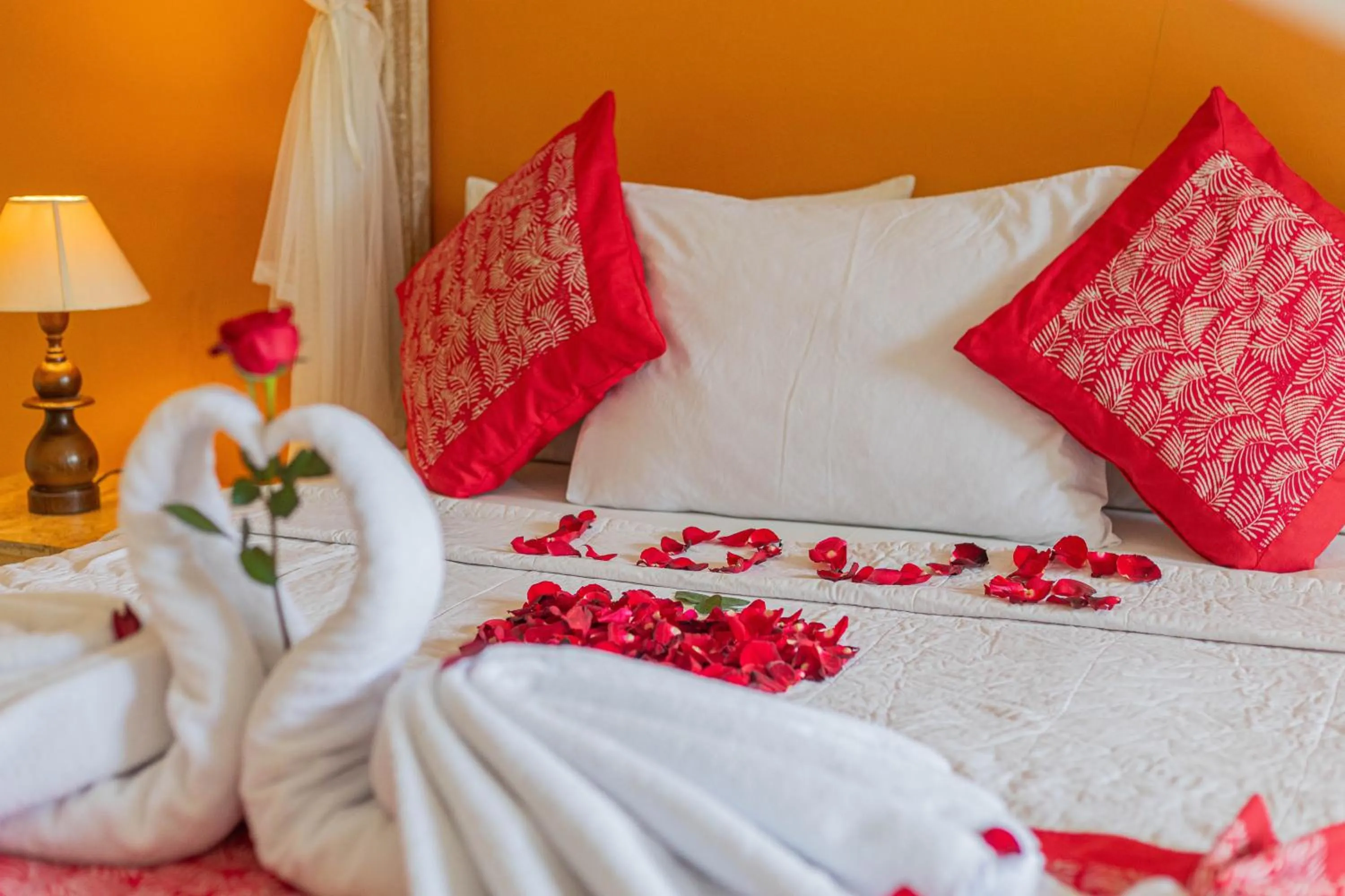 Bed in Pondok Kutuh Guest House