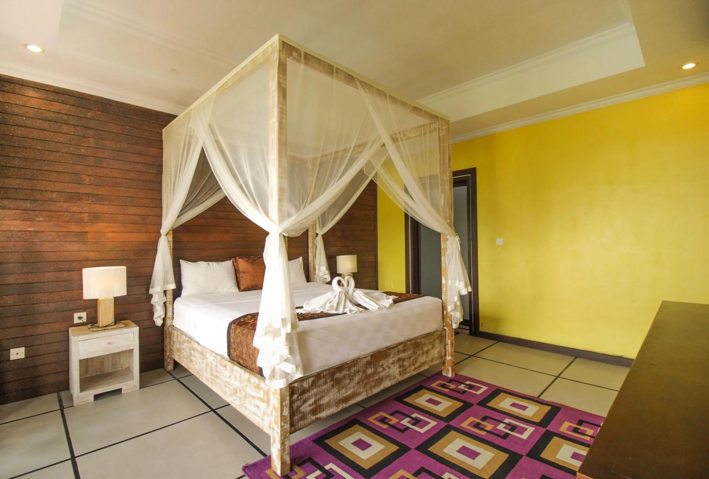 Bed in Pondok Kutuh Guest House