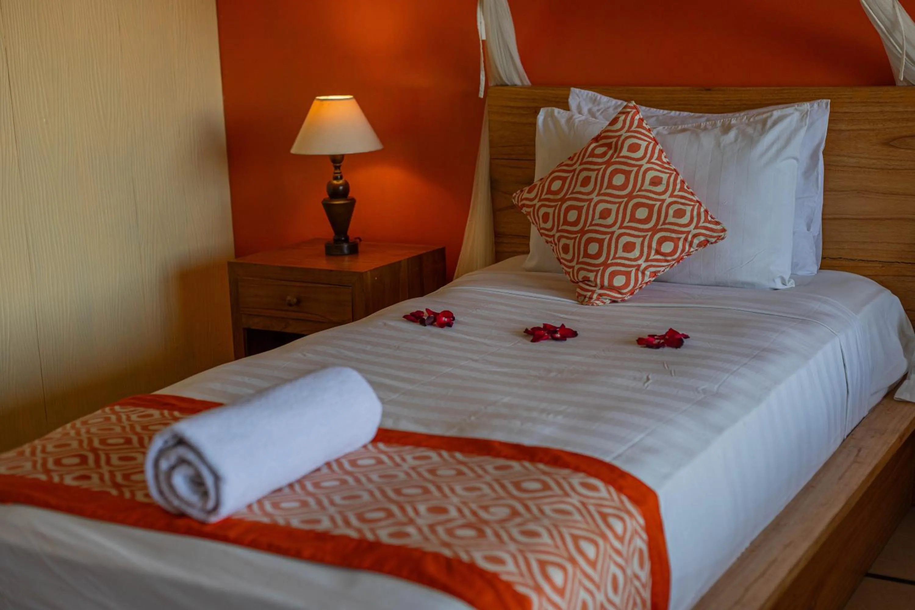 Bed in Pondok Kutuh Guest House