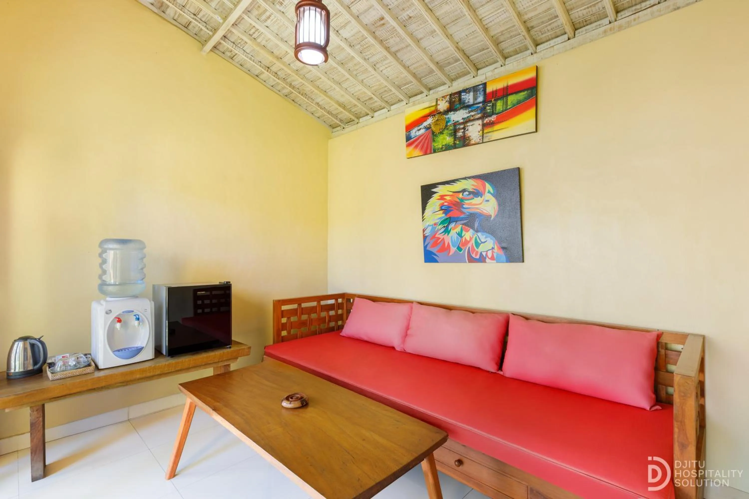 Living room in Pondok Kutuh Guest House