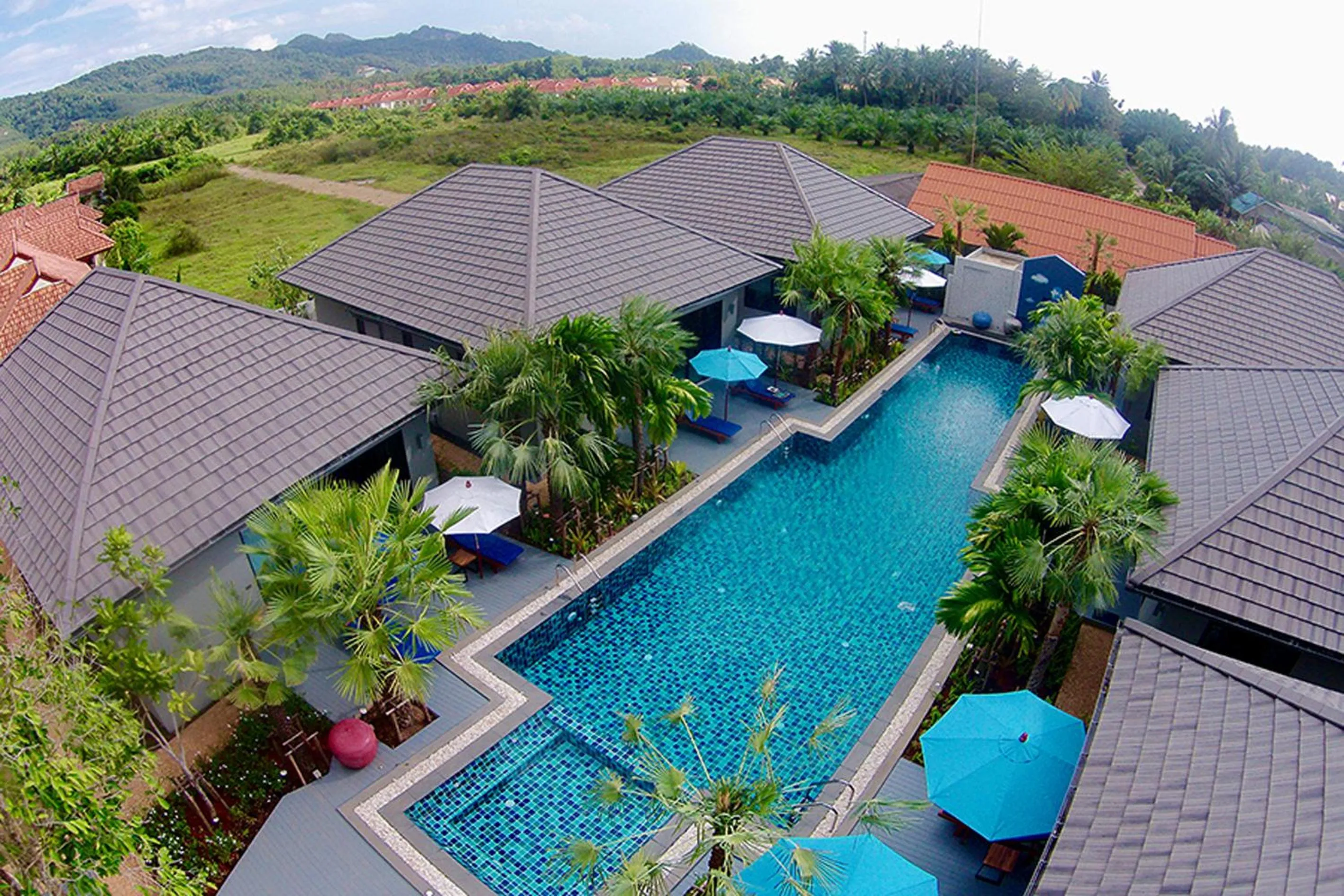 Bird's eye view in Seava House Ao-Nang Krabi