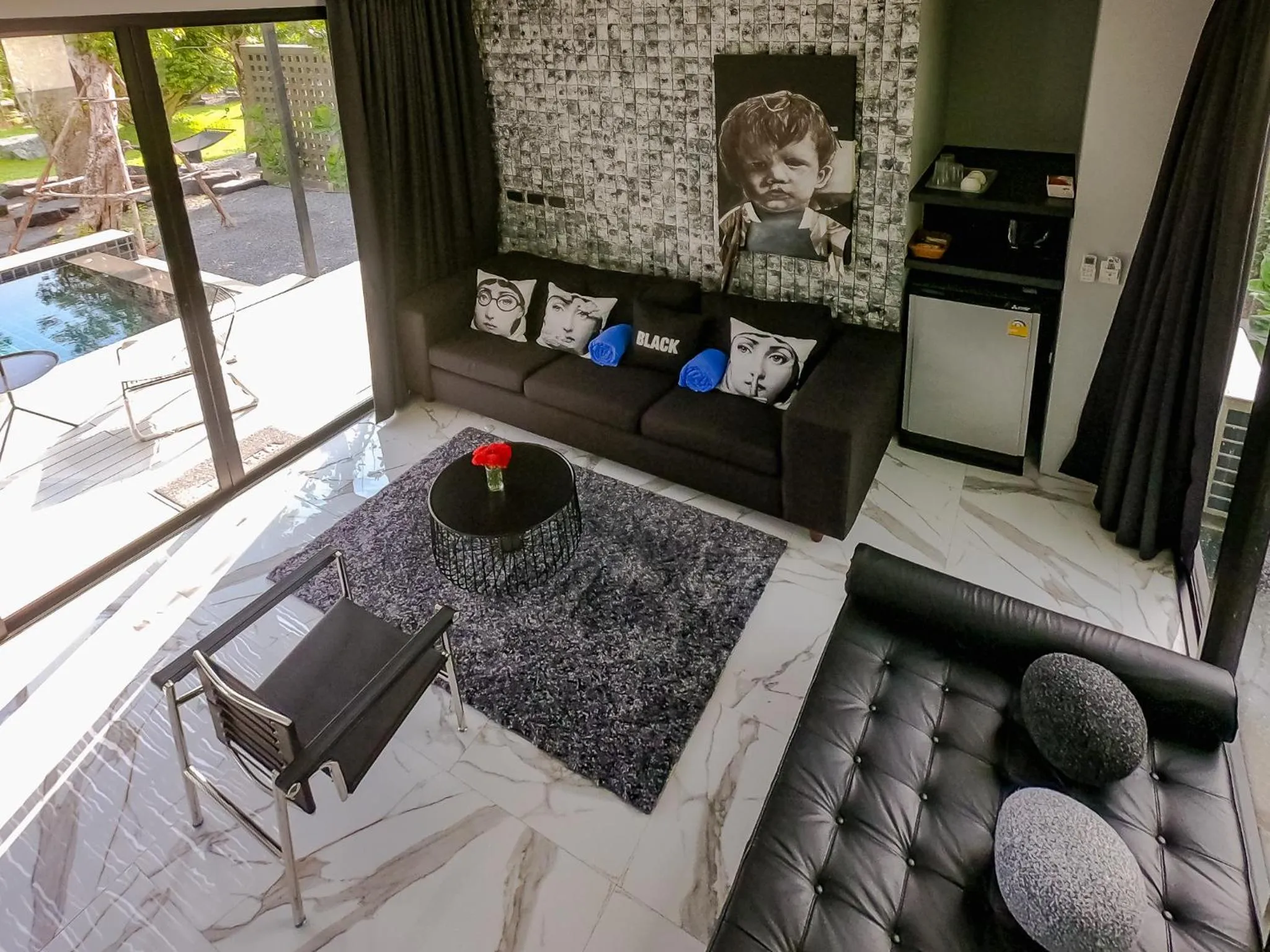 Seating area in Seava House Ao-Nang Krabi