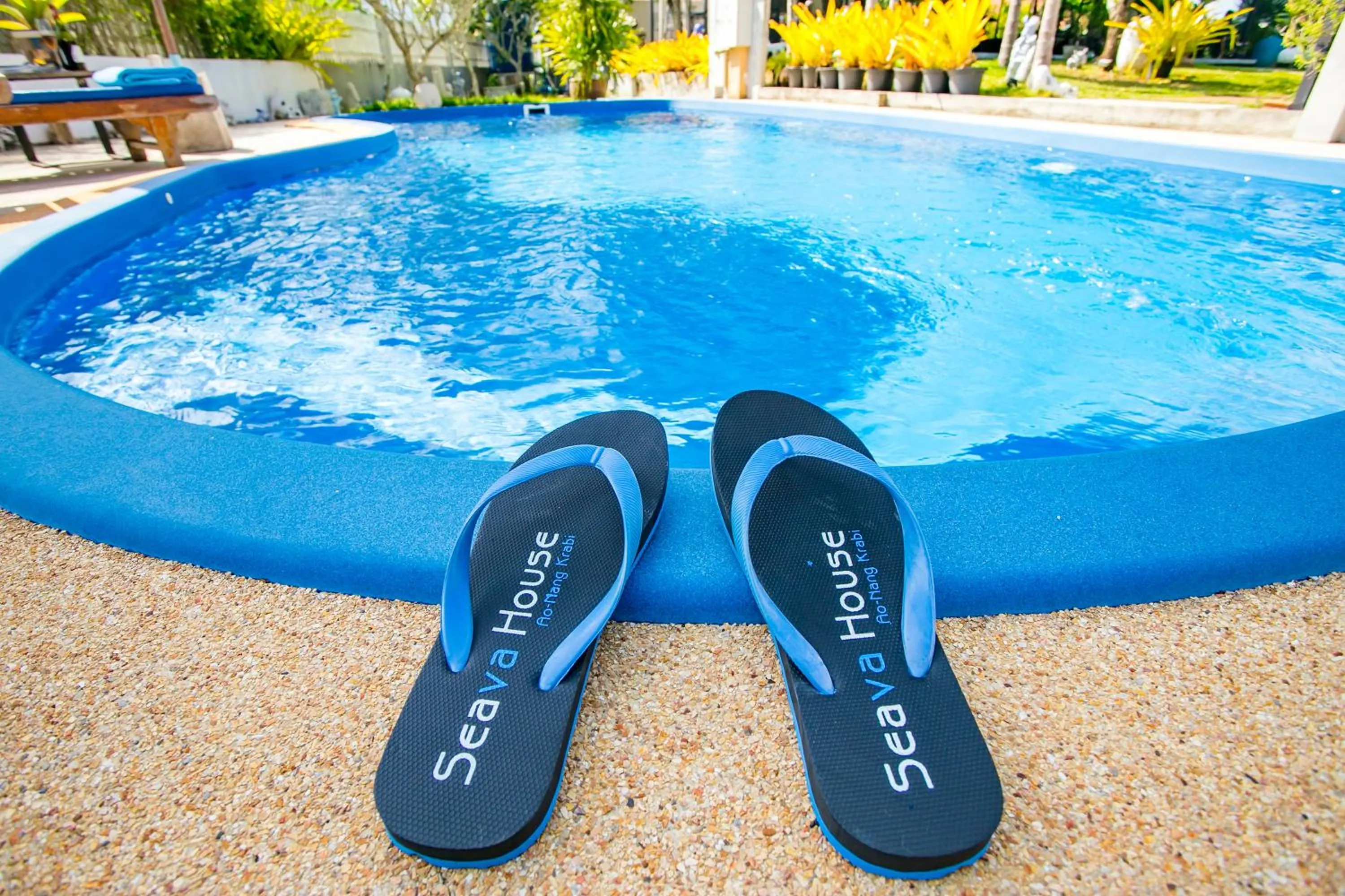 Swimming pool in Seava House Ao-Nang Krabi