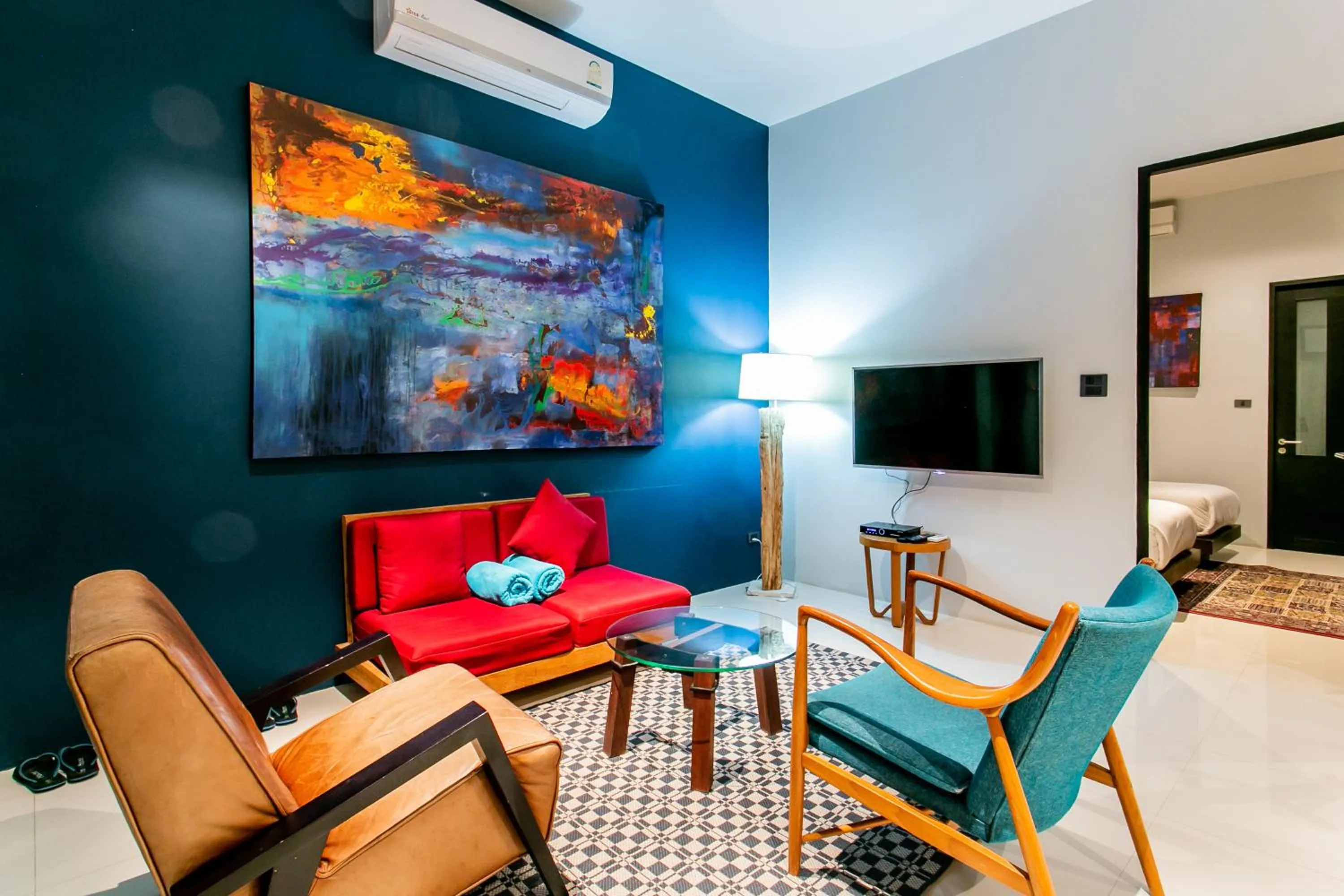 Living room in Seava House Ao-Nang Krabi