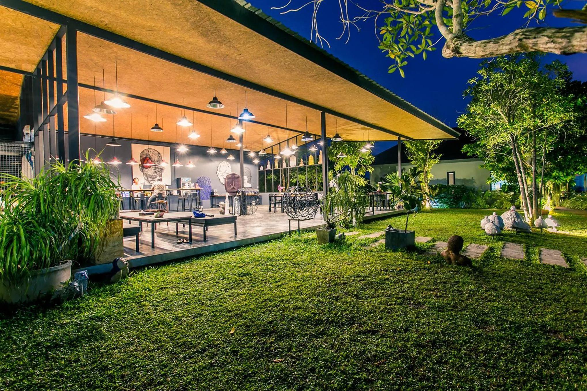 Garden in Seava House Ao-Nang Krabi