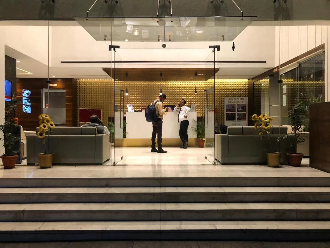Lobby or reception in Tarawade Clarks Inn Pune