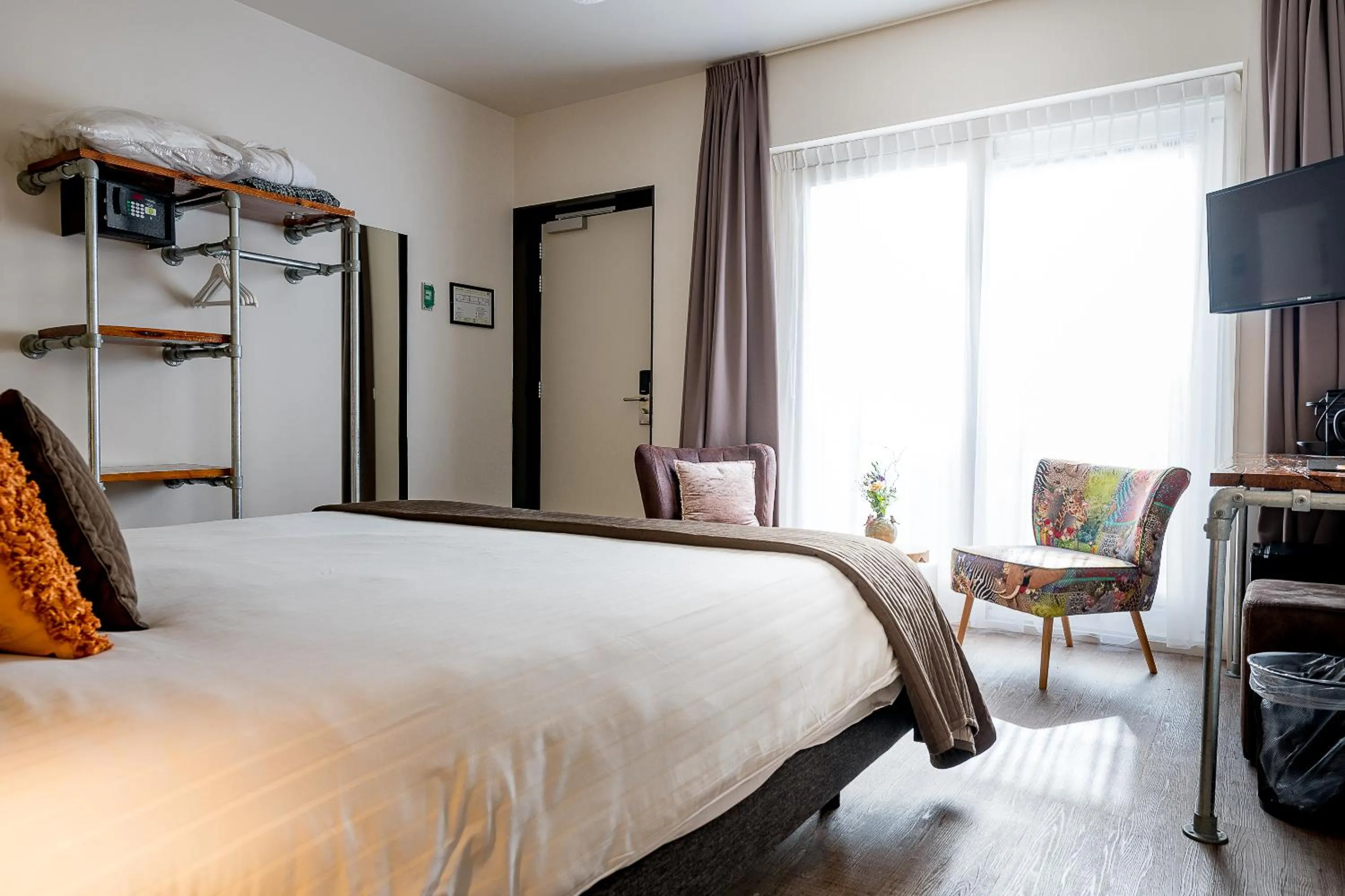 Bed in Boutique Hotel De Eilanden