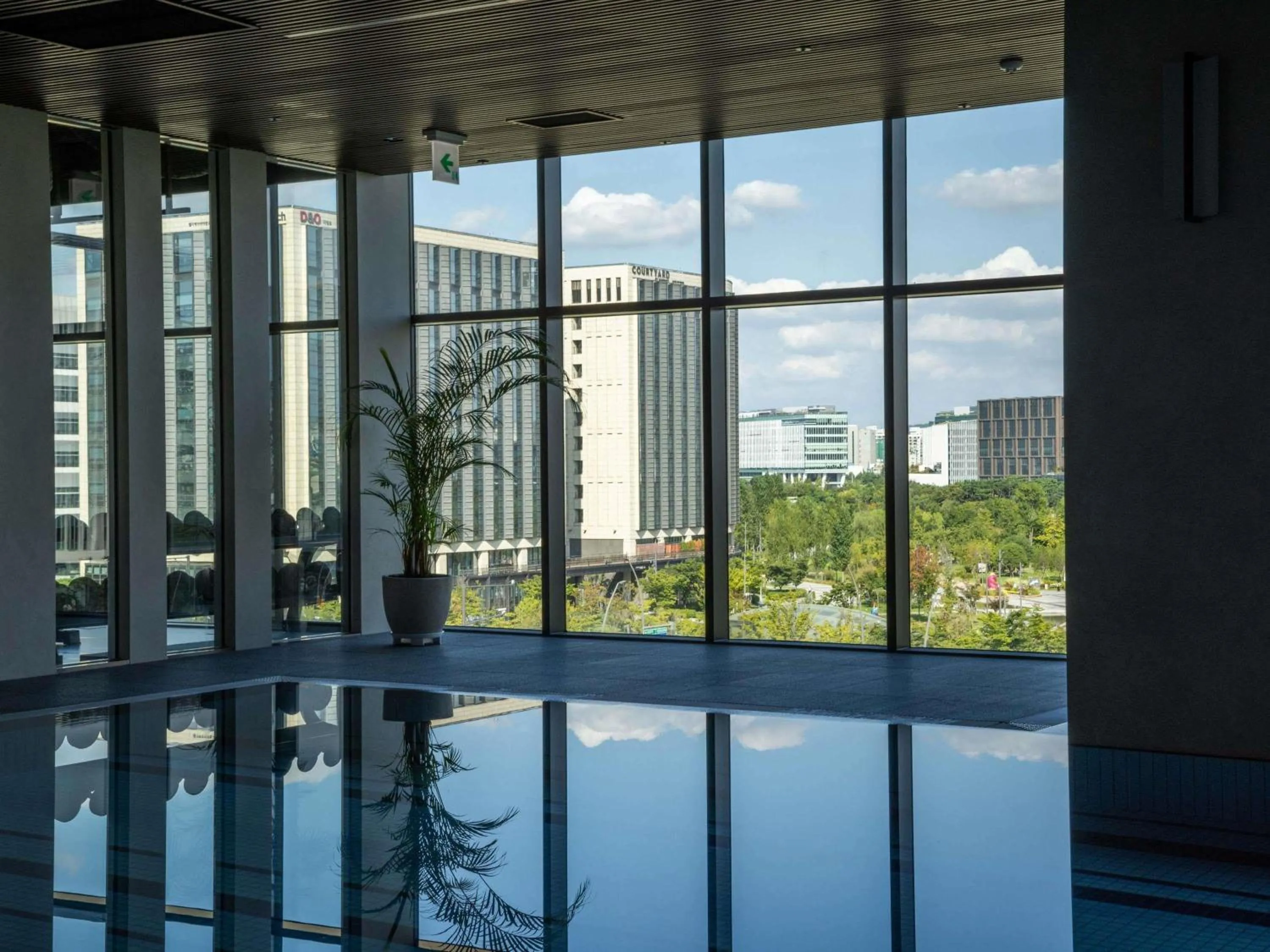 Pool view in Mercure Ambassador Seoul Magok