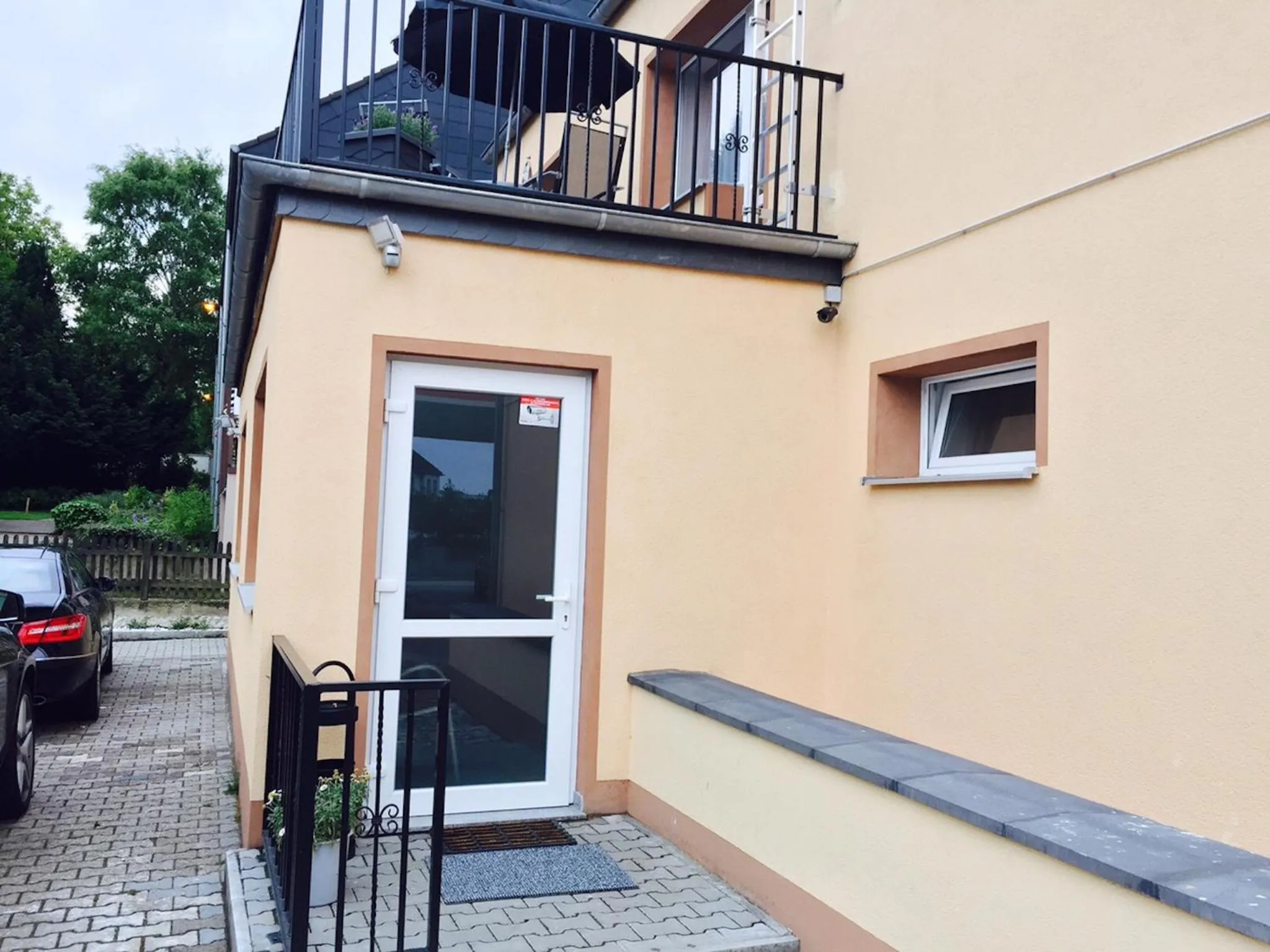 Garden view in Hotel Platinium