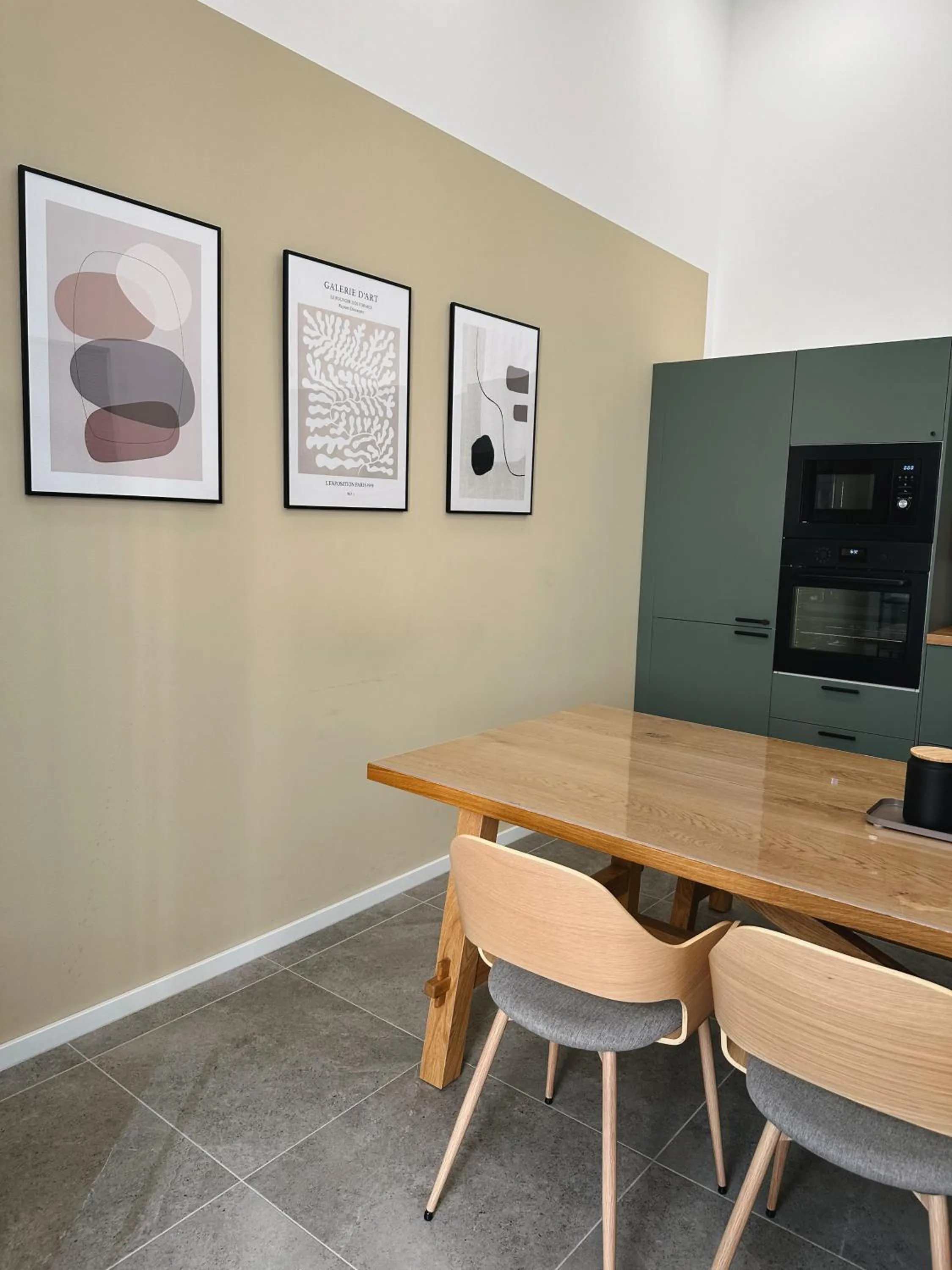 Kitchen or kitchenette in Hotel Traube Rheinhessen
