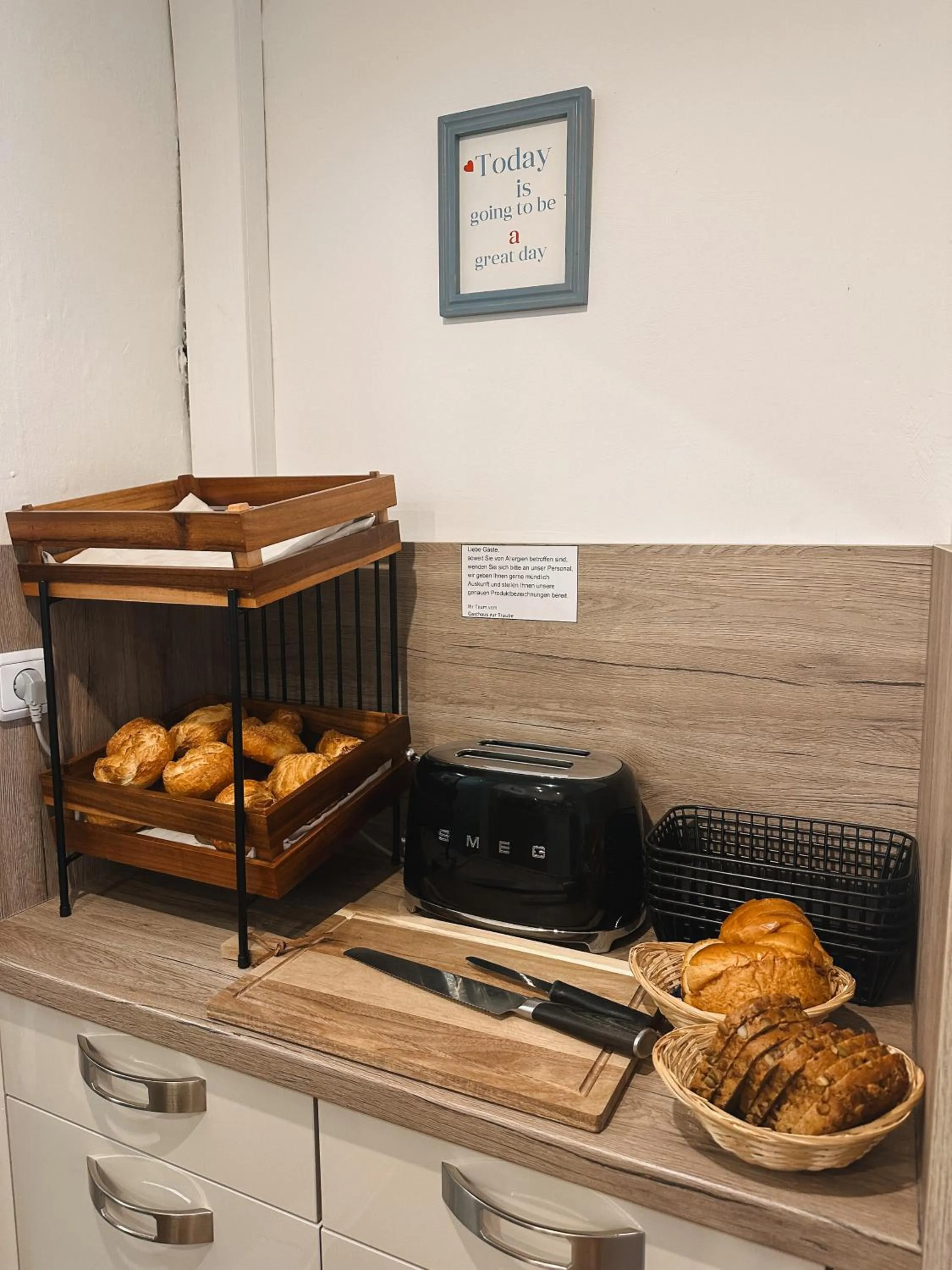 Buffet breakfast in Hotel Traube Rheinhessen
