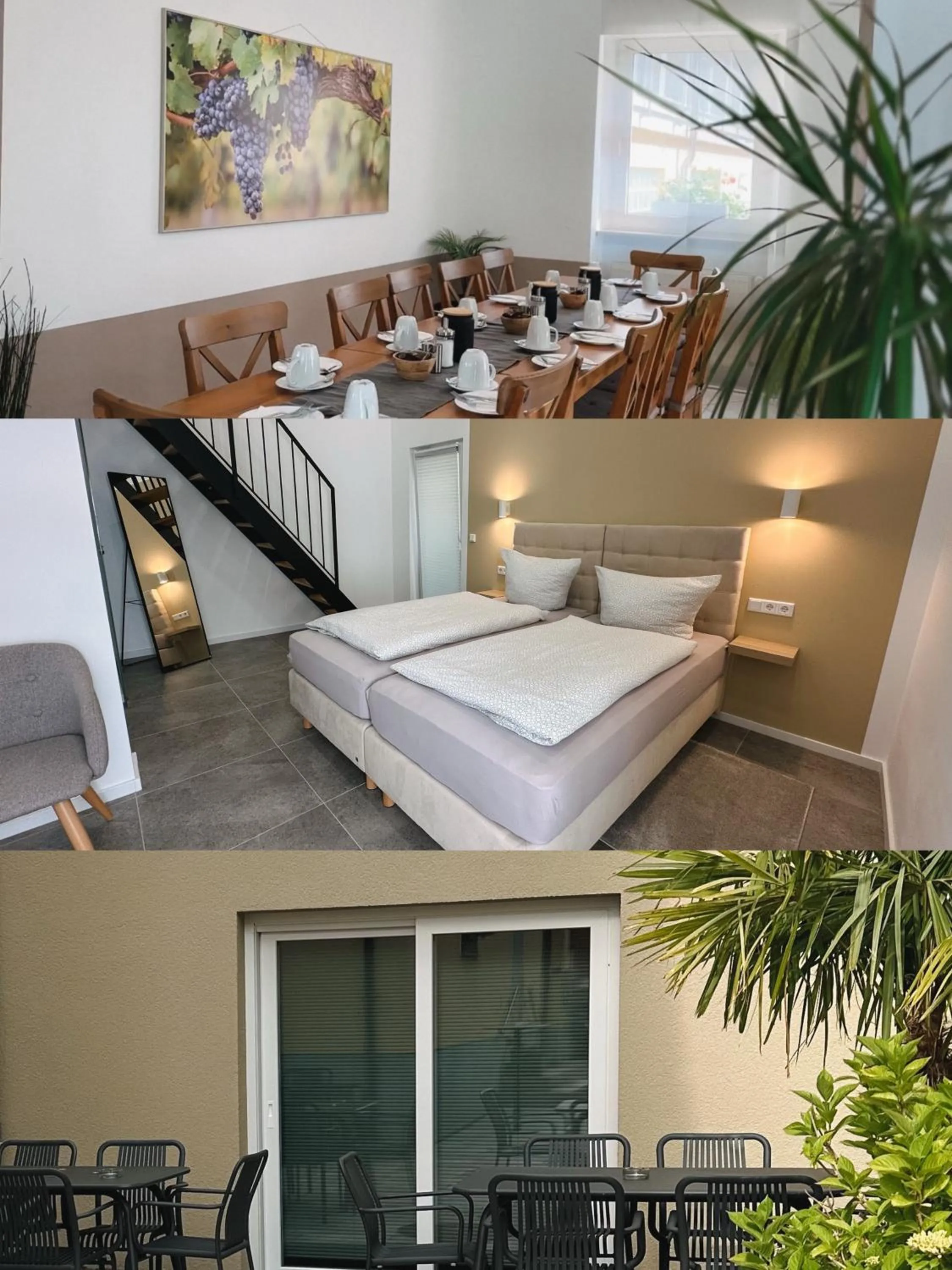 Property building, Bed in Hotel Traube Rheinhessen