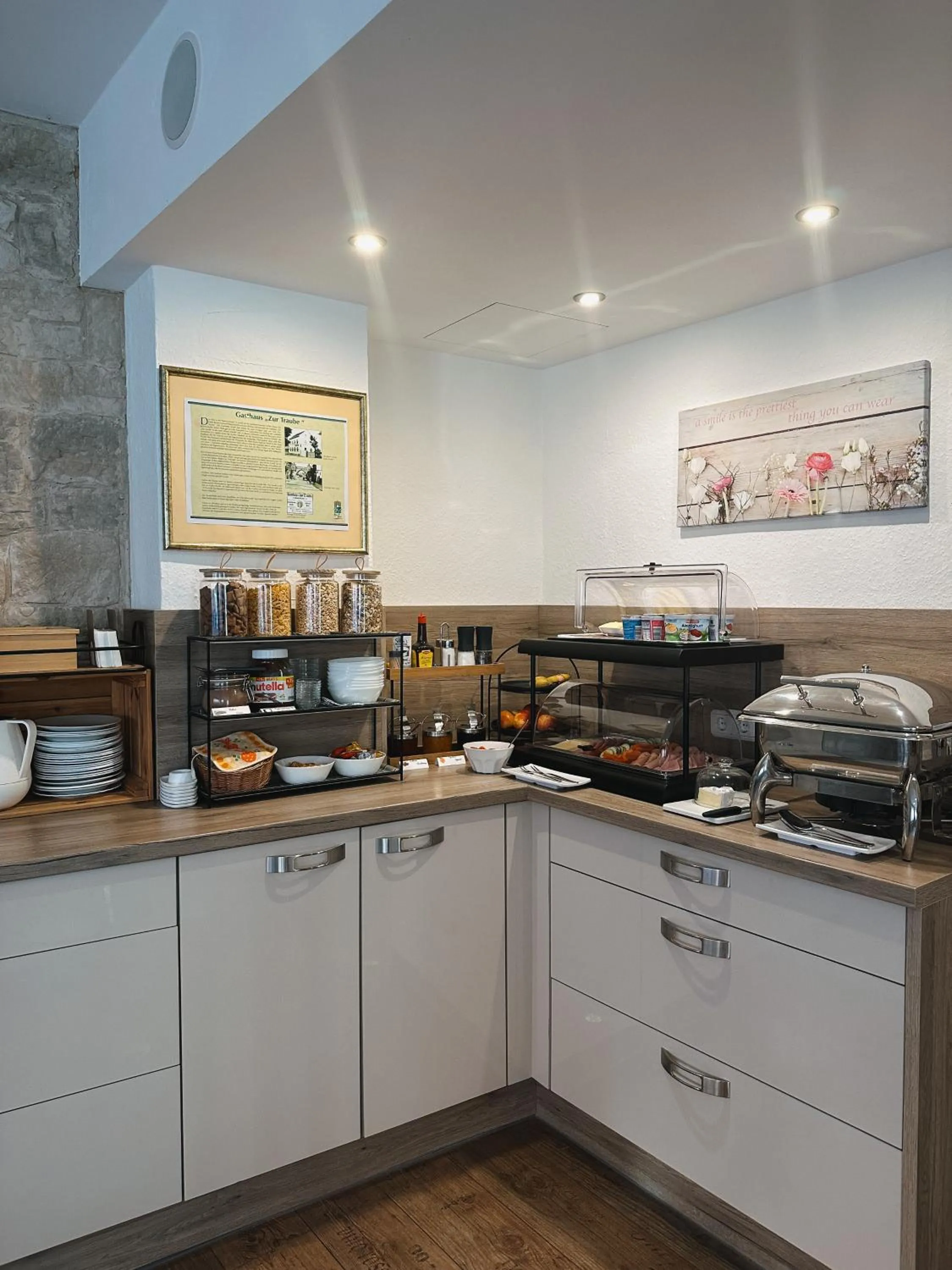 Buffet breakfast in Hotel Traube Rheinhessen