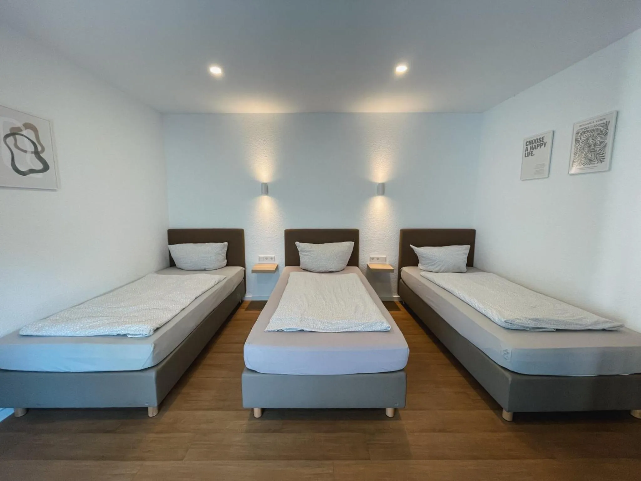 Bed in Hotel Traube Rheinhessen