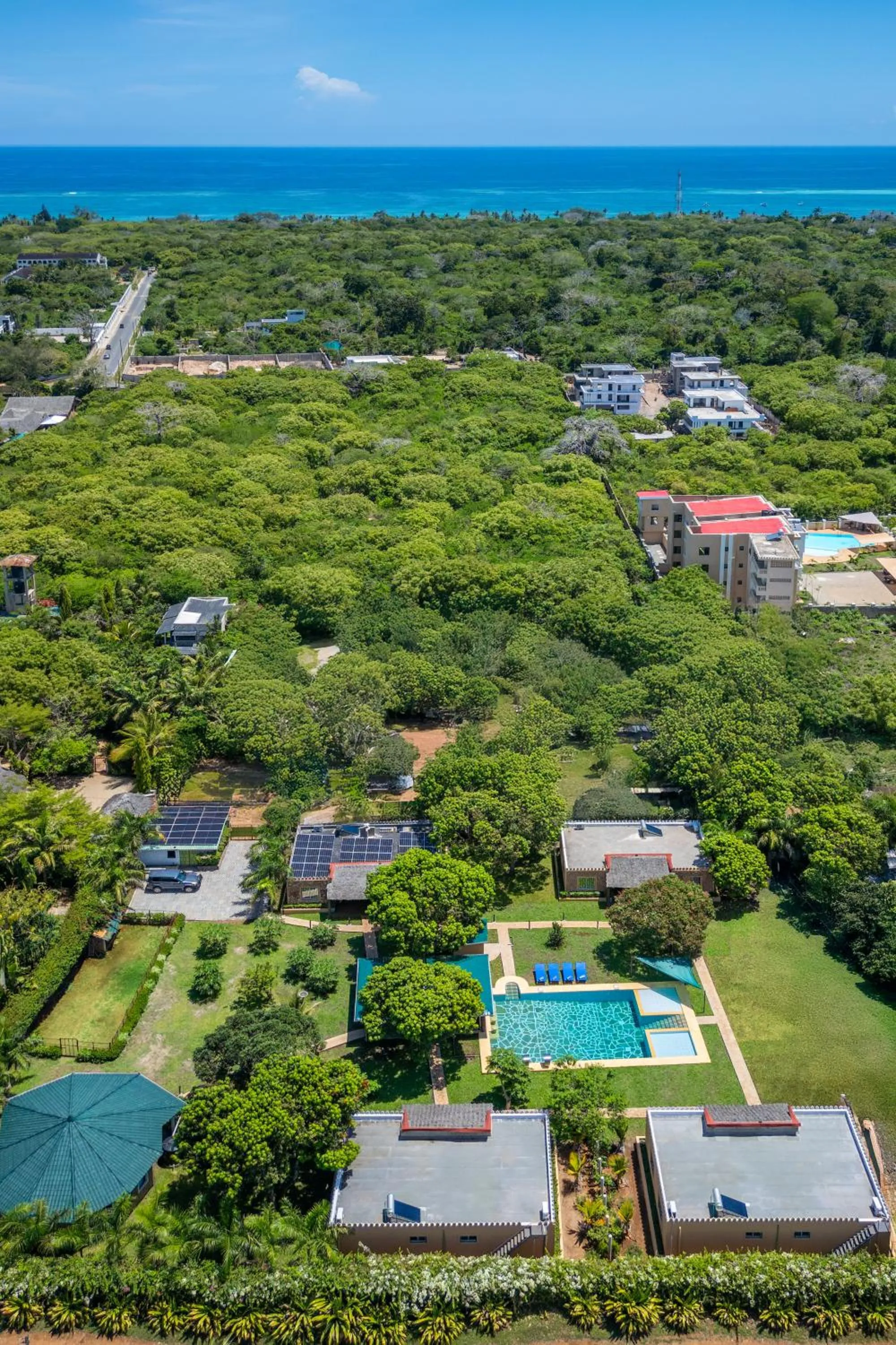 Bird's eye view in Babylon Gardens Diani
