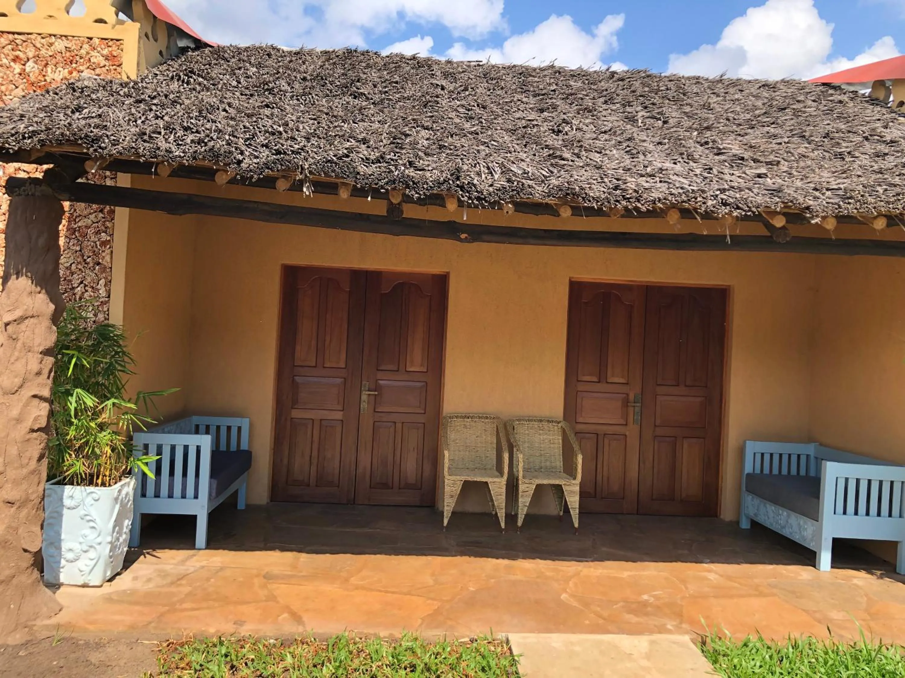 Patio in Babylon Gardens Diani