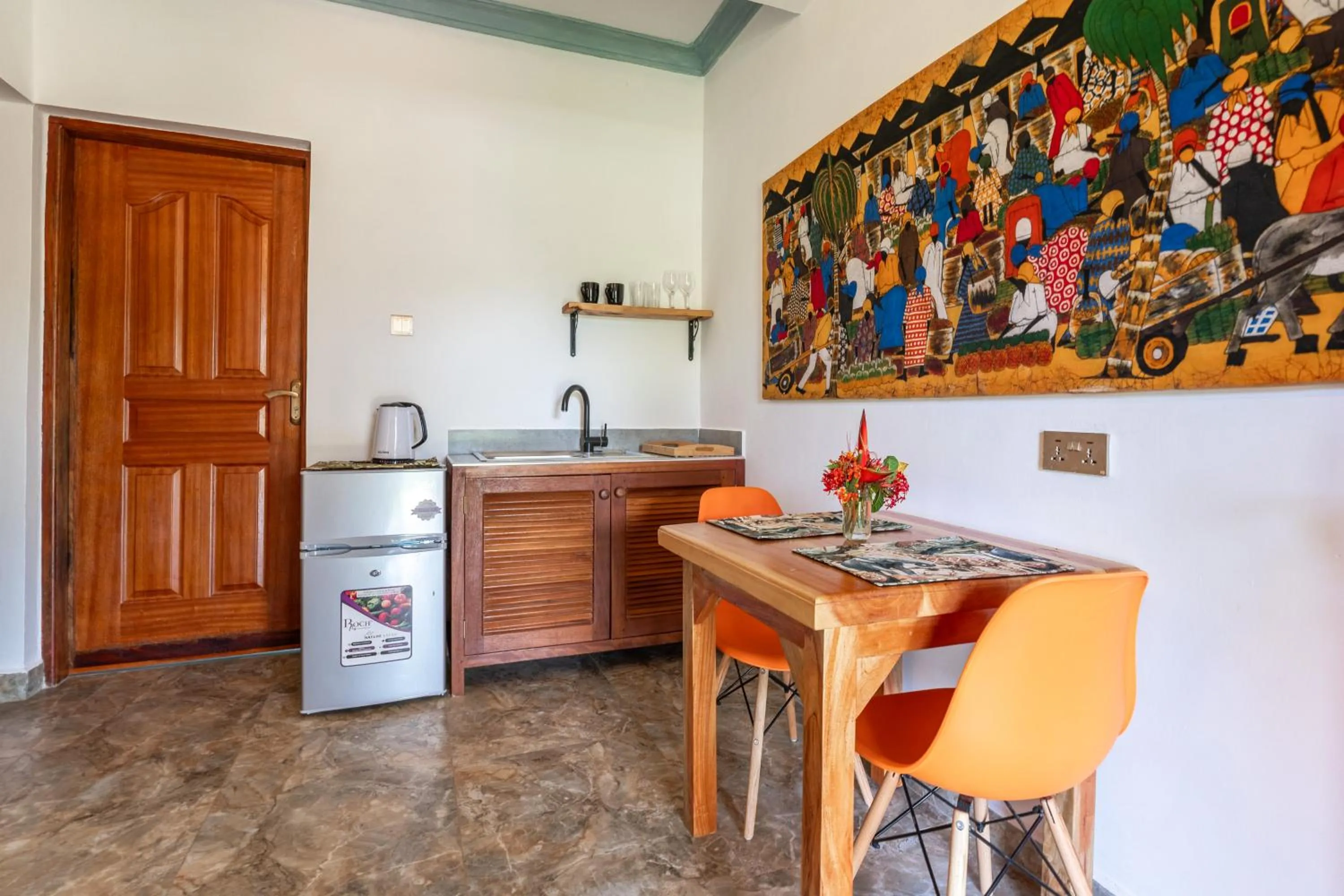 Dining area in Babylon Gardens Diani