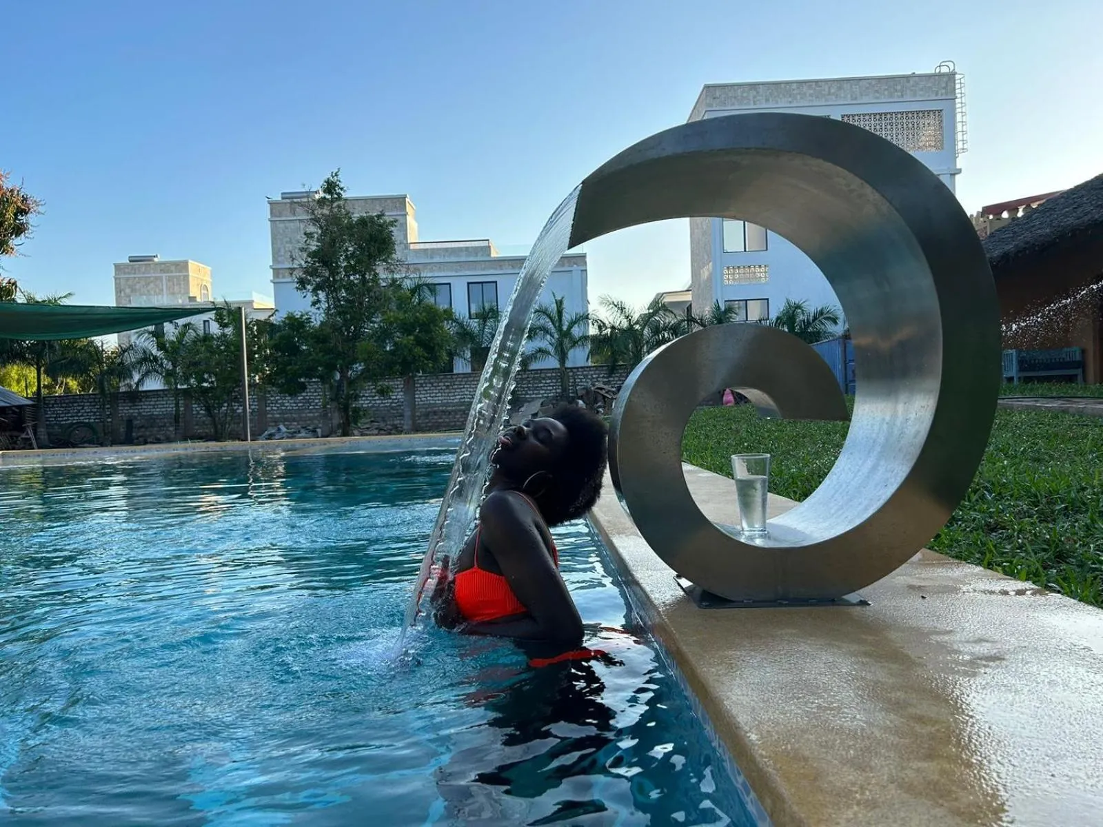 Swimming pool in Babylon Gardens Diani
