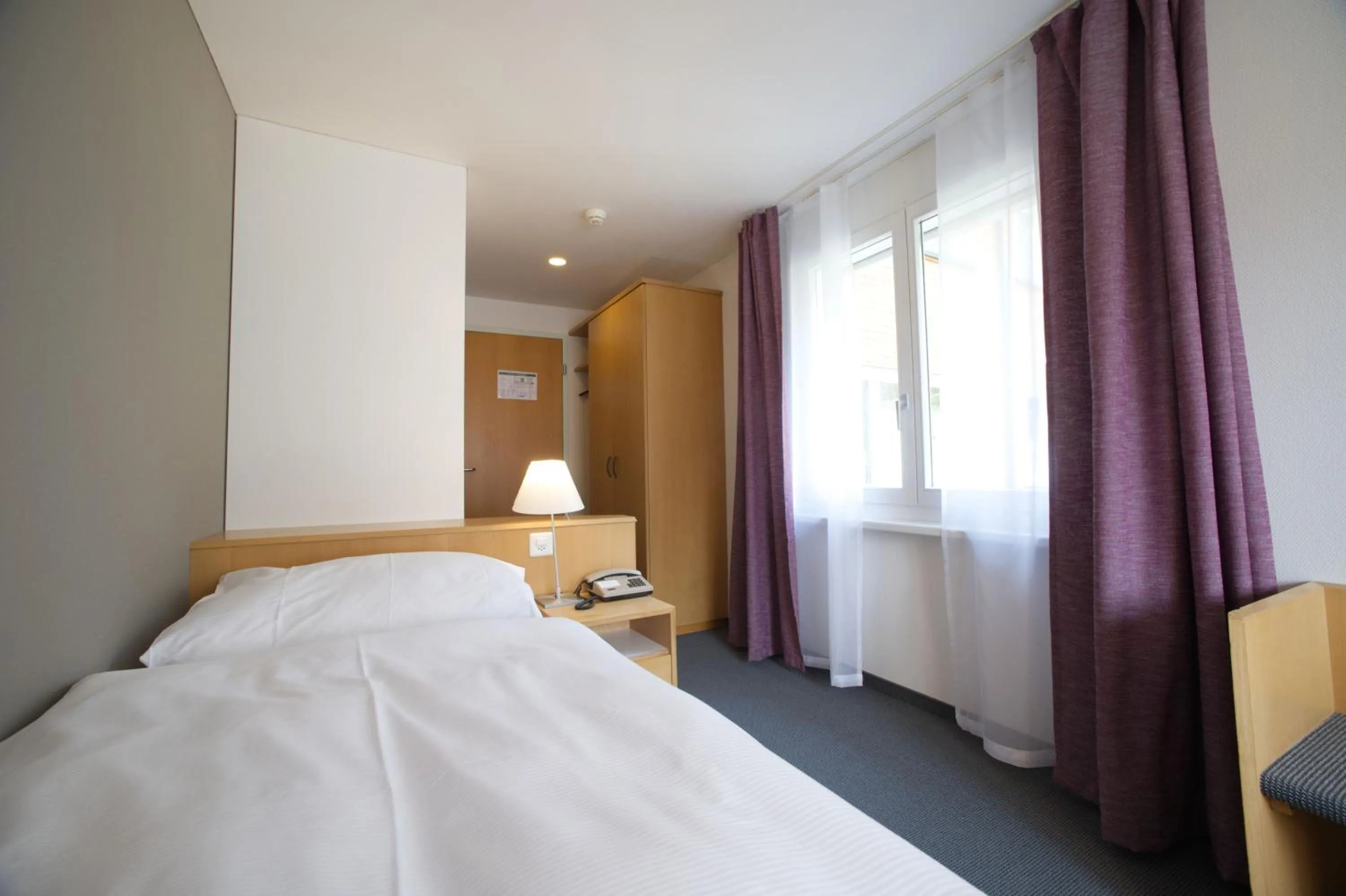 Bed in Hotel Ländli